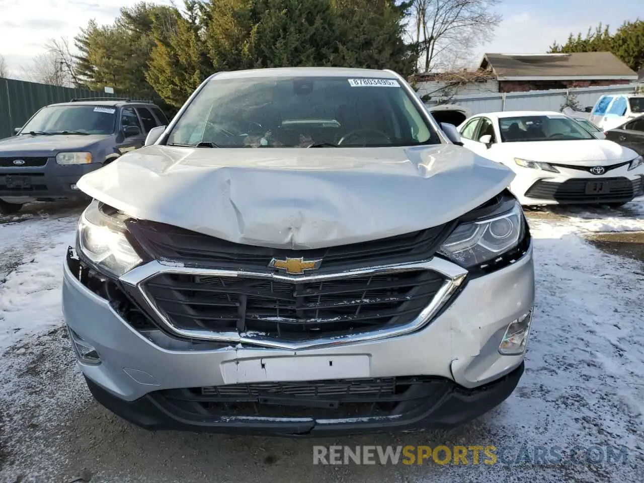 5 Photograph of a damaged car 2GNAXKEV7M6127901 CHEVROLET EQUINOX 2021