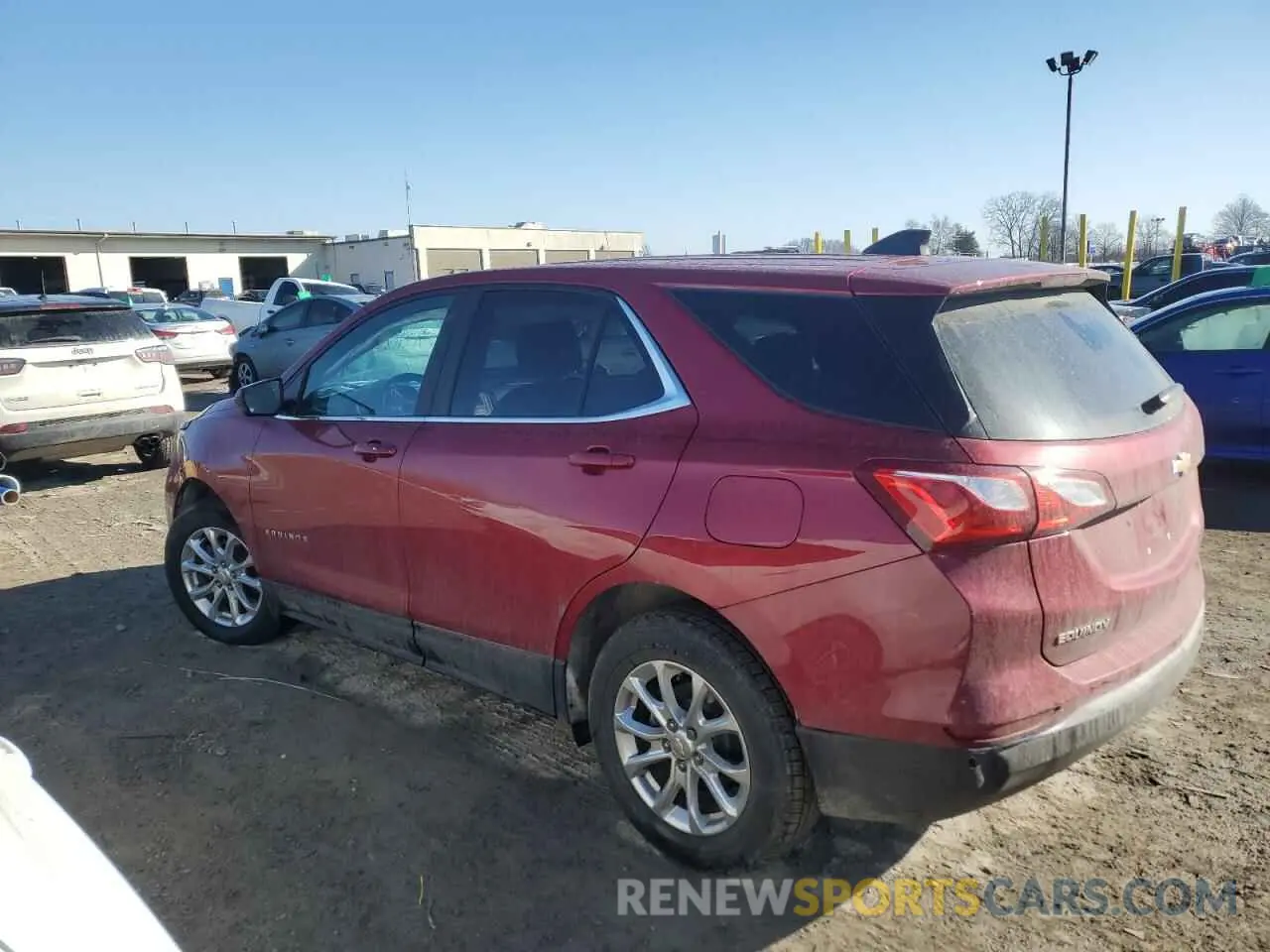 2 Photograph of a damaged car 2GNAXKEV7M6153141 CHEVROLET EQUINOX 2021
