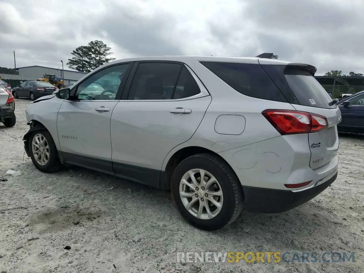 2 Photograph of a damaged car 2GNAXKEV7M6161594 CHEVROLET EQUINOX 2021