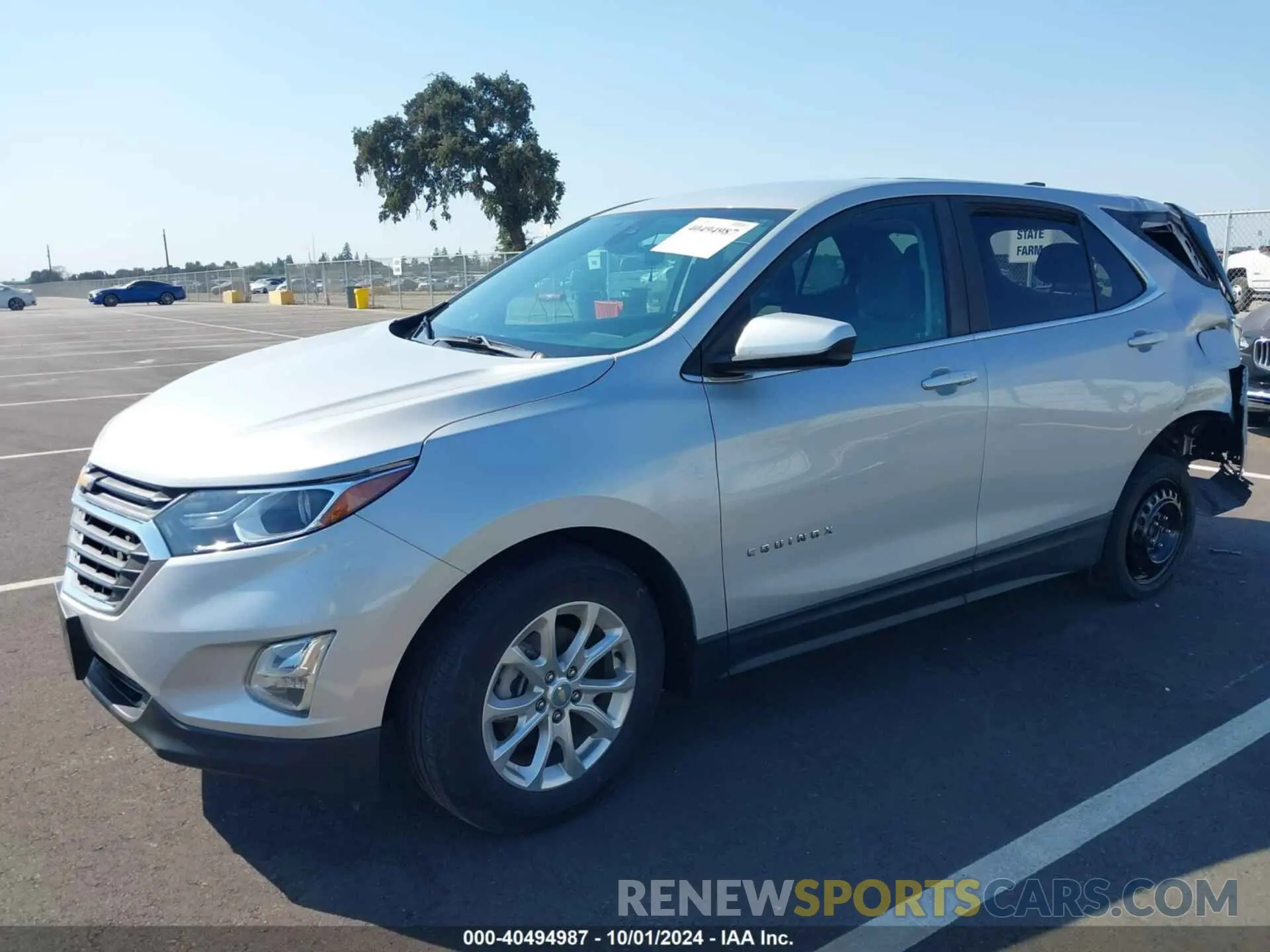 2 Фотография поврежденного автомобиля 2GNAXKEV8M6106541 CHEVROLET EQUINOX 2021