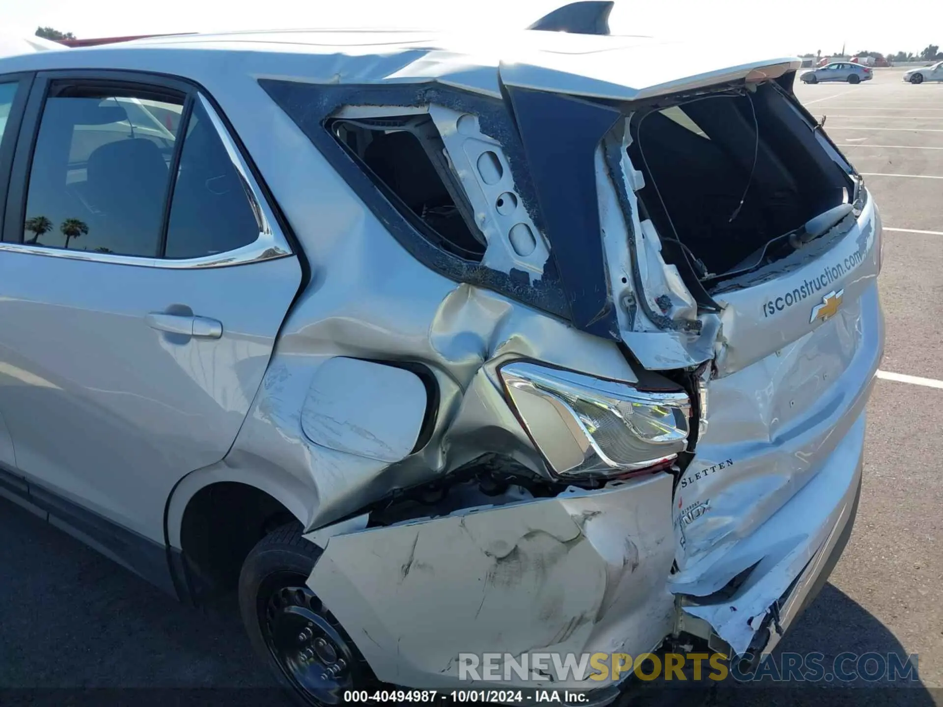6 Фотография поврежденного автомобиля 2GNAXKEV8M6106541 CHEVROLET EQUINOX 2021