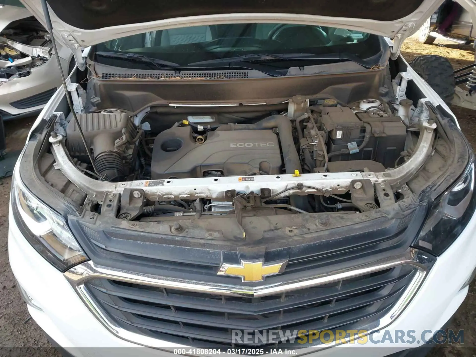 10 Photograph of a damaged car 2GNAXKEV8M6108239 CHEVROLET EQUINOX 2021