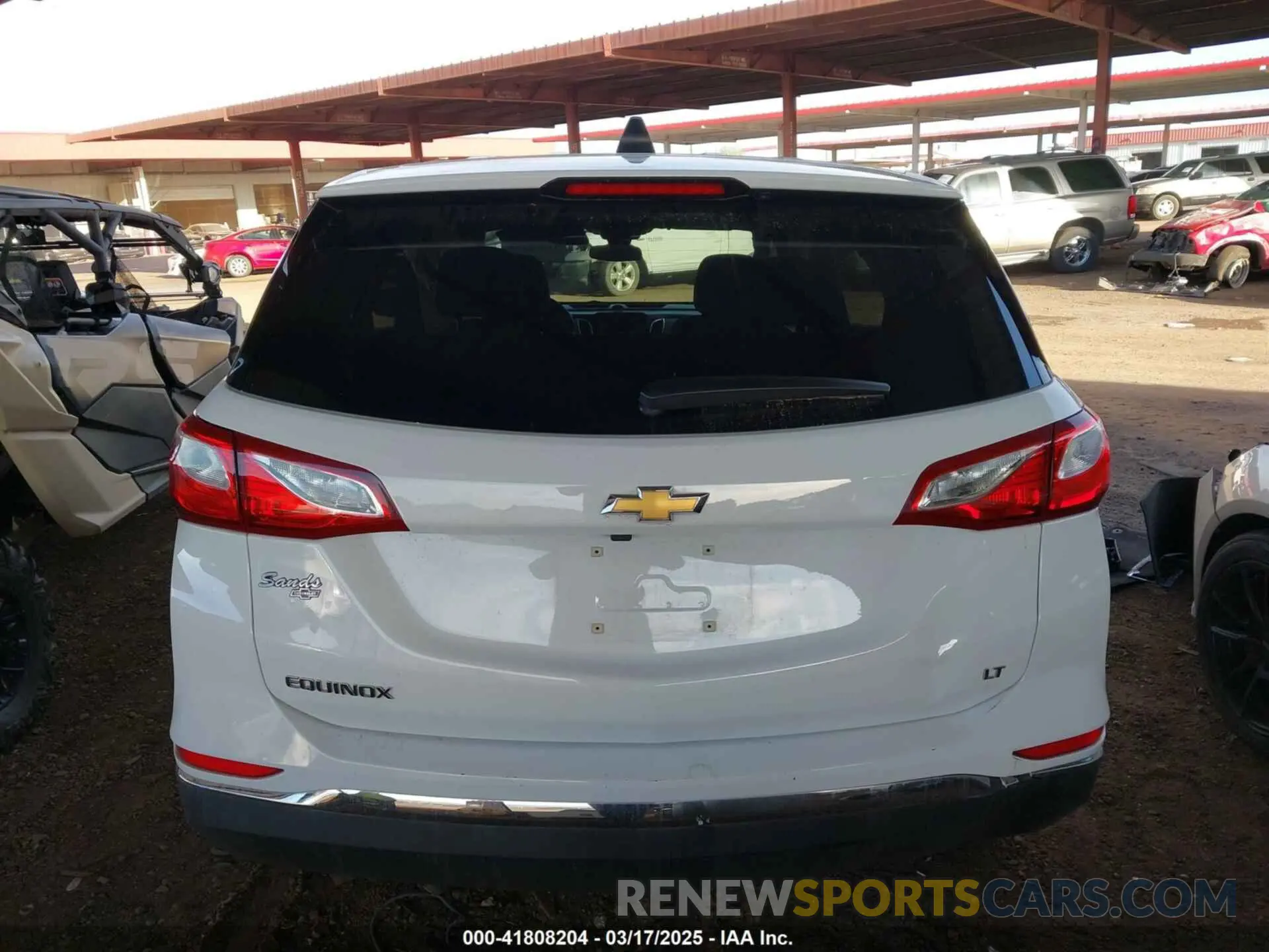 16 Photograph of a damaged car 2GNAXKEV8M6108239 CHEVROLET EQUINOX 2021