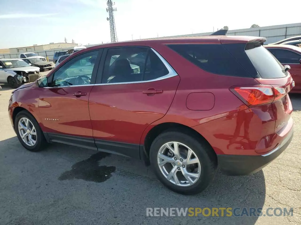 2 Фотография поврежденного автомобиля 2GNAXKEV8M6158641 CHEVROLET EQUINOX 2021