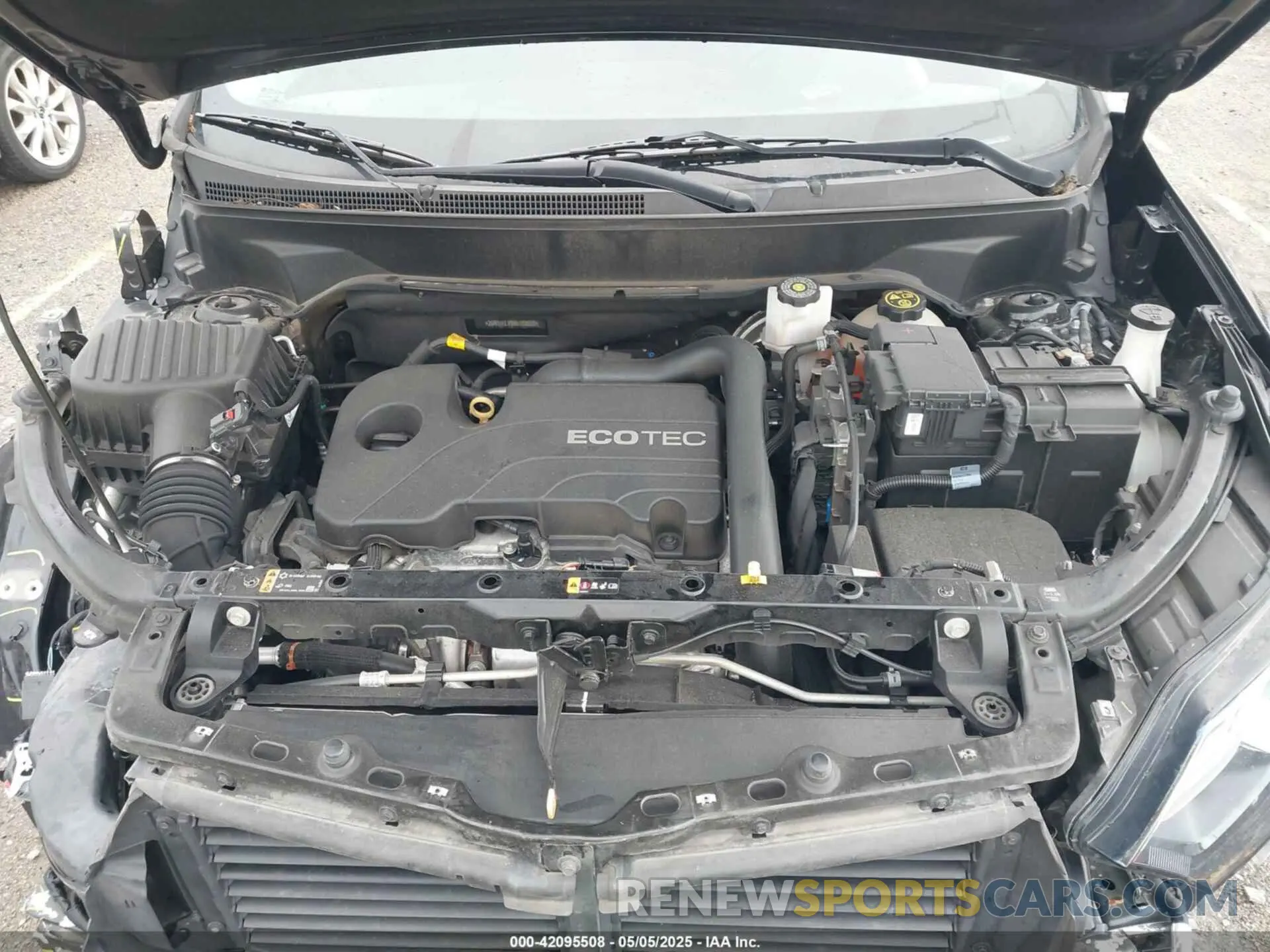 10 Photograph of a damaged car 2GNAXKEV9M6103650 CHEVROLET EQUINOX 2021