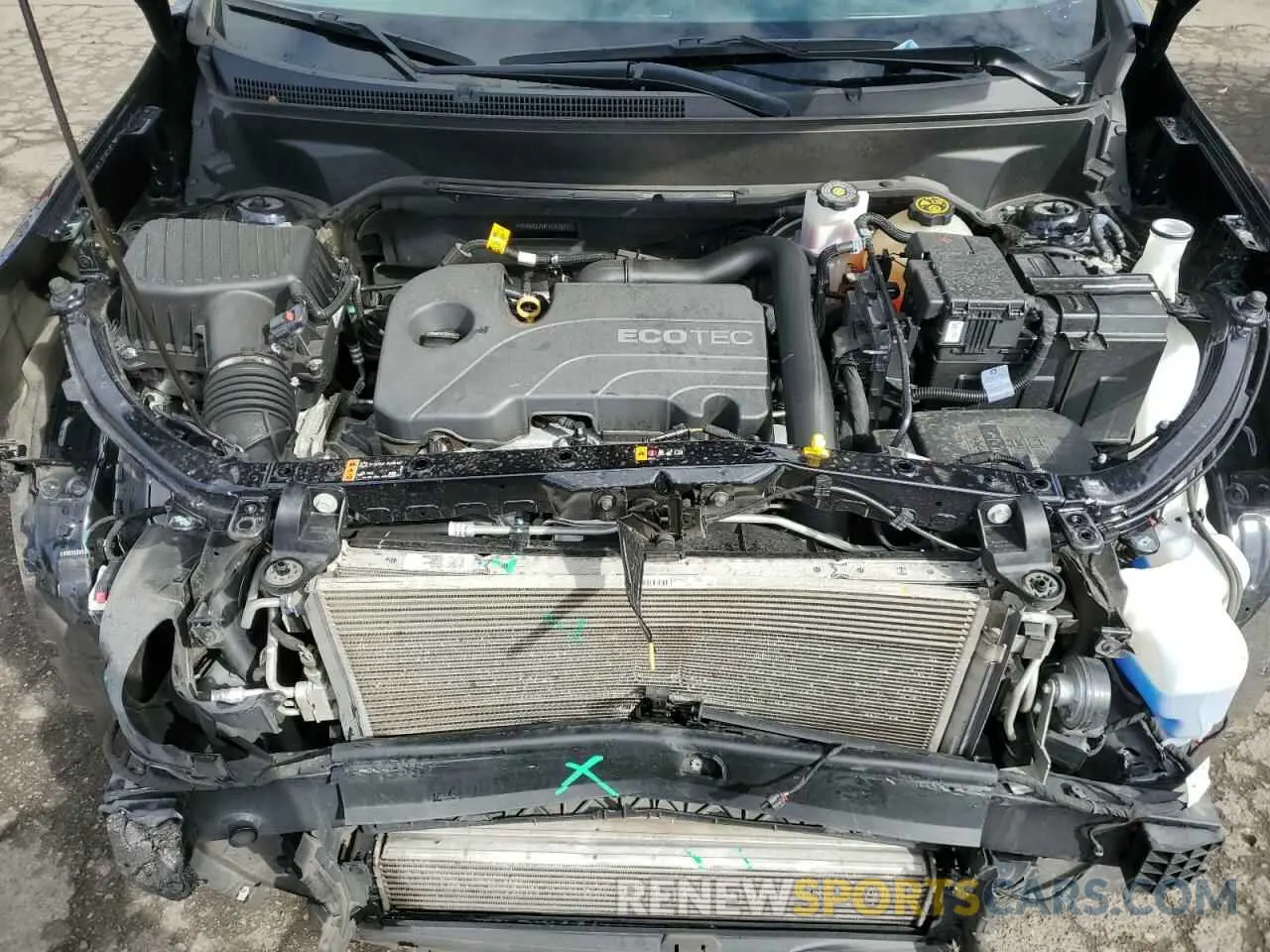 12 Photograph of a damaged car 2GNAXKEVXM6104757 CHEVROLET EQUINOX 2021