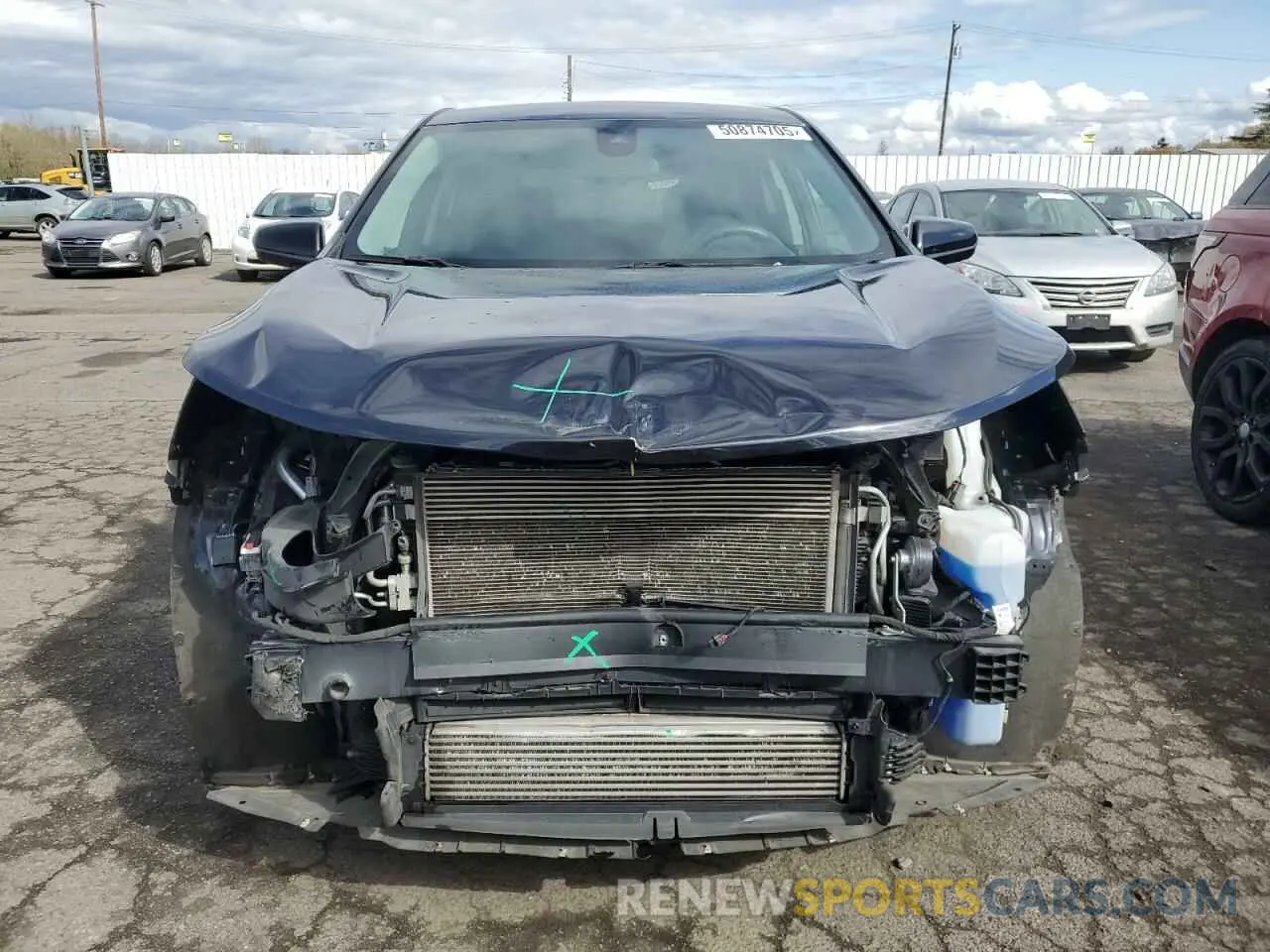 5 Photograph of a damaged car 2GNAXKEVXM6104757 CHEVROLET EQUINOX 2021