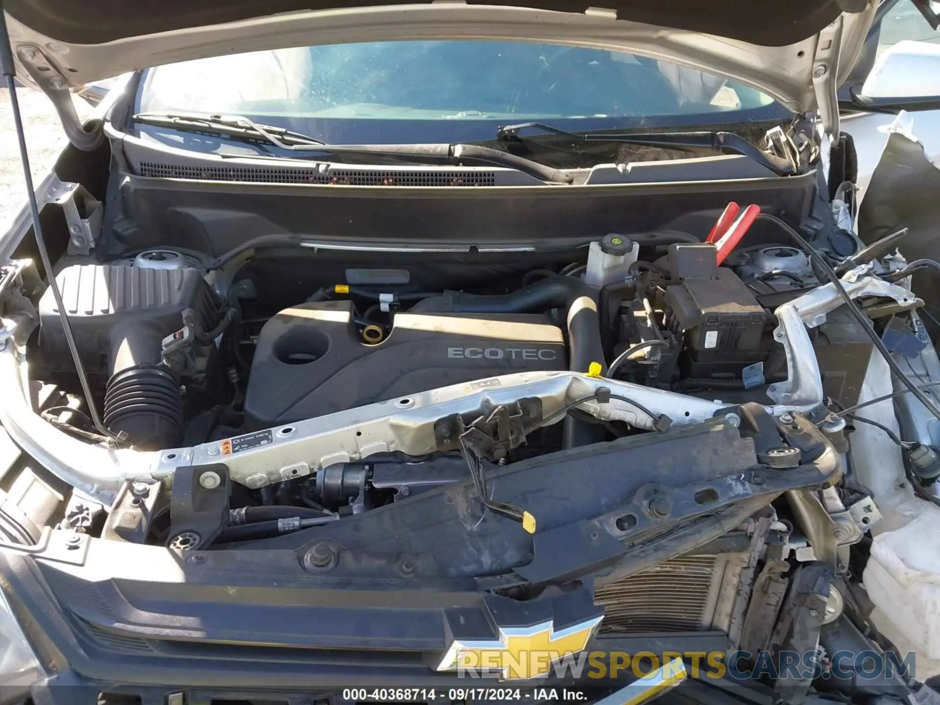 10 Photograph of a damaged car 2GNAXKEVXM6117587 CHEVROLET EQUINOX 2021