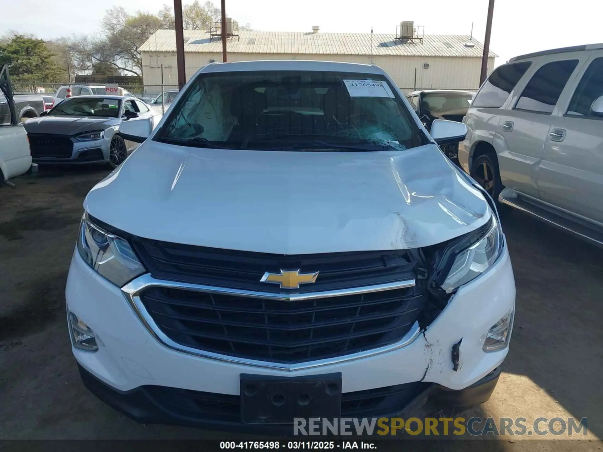 12 Фотография поврежденного автомобиля 2GNAXTEV2M6100322 CHEVROLET EQUINOX 2021