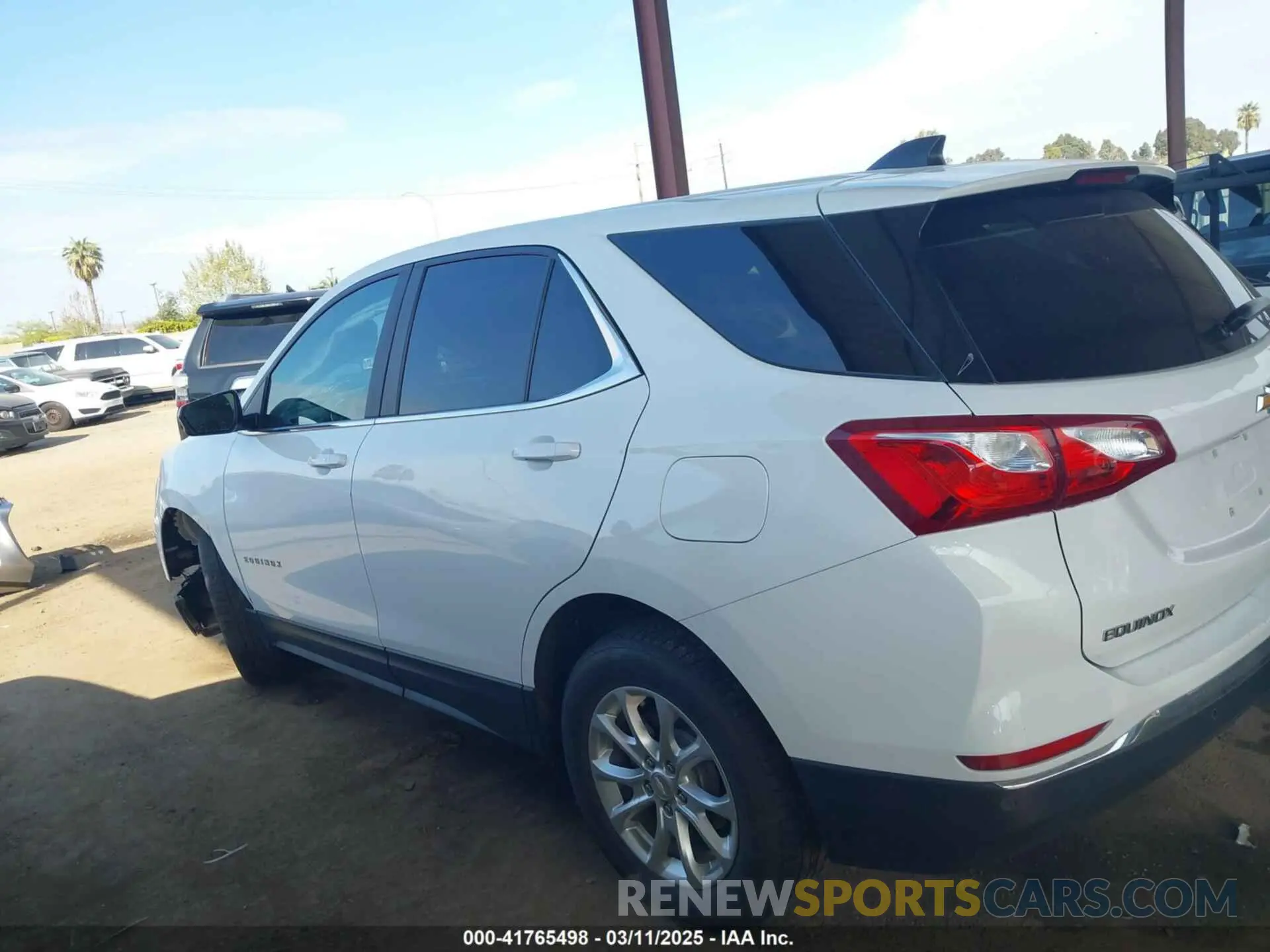 14 Фотография поврежденного автомобиля 2GNAXTEV2M6100322 CHEVROLET EQUINOX 2021
