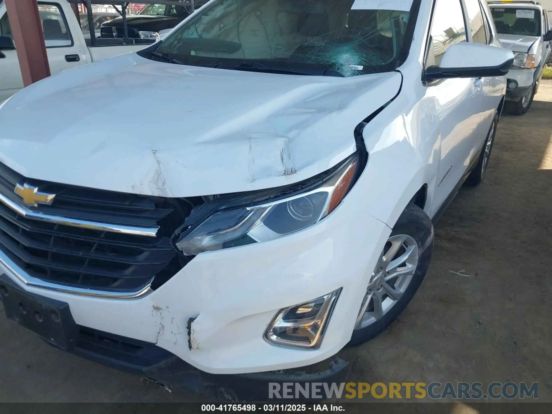 6 Фотография поврежденного автомобиля 2GNAXTEV2M6100322 CHEVROLET EQUINOX 2021