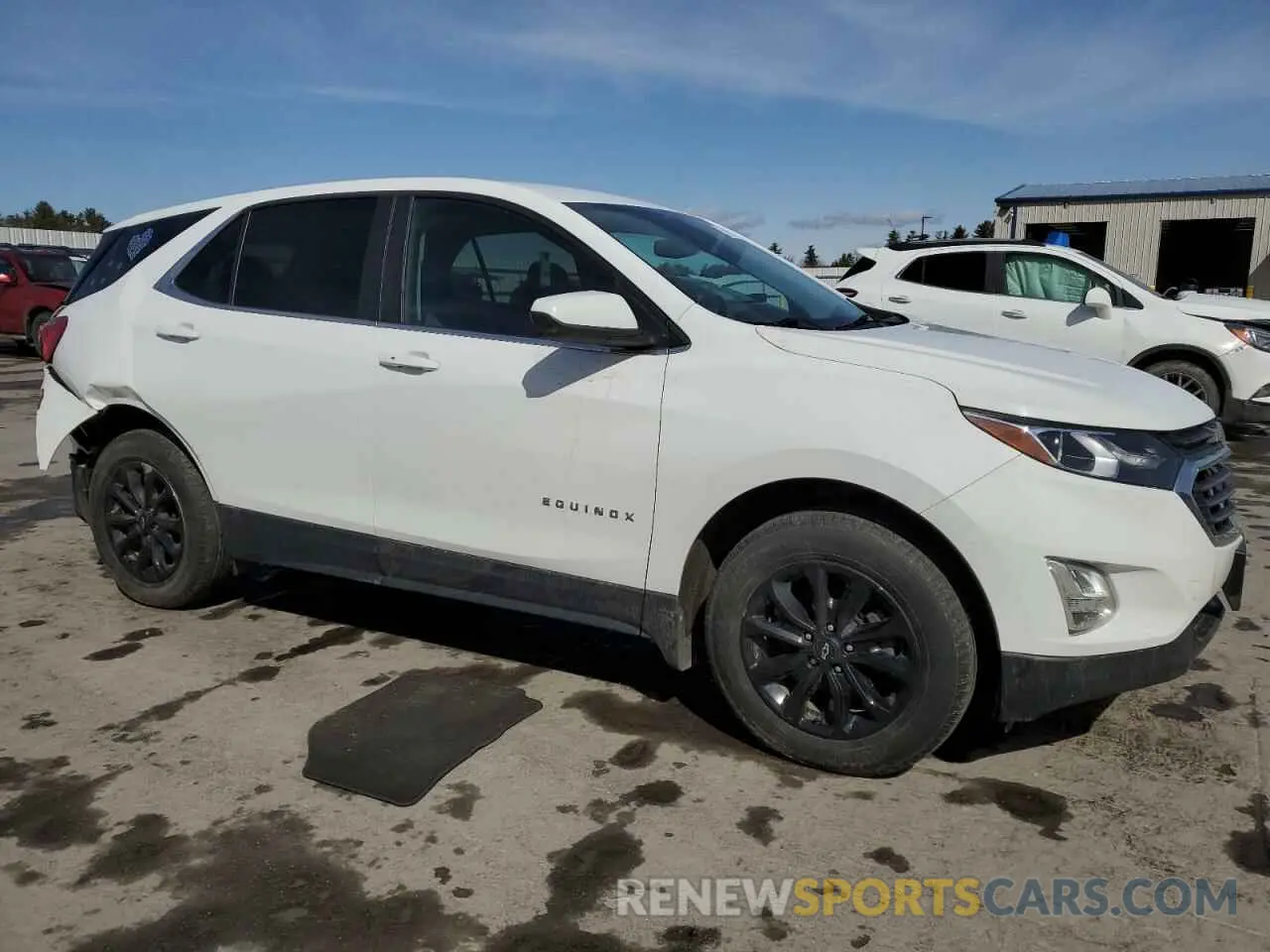 4 Фотография поврежденного автомобиля 2GNAXUEV0M6145166 CHEVROLET EQUINOX 2021