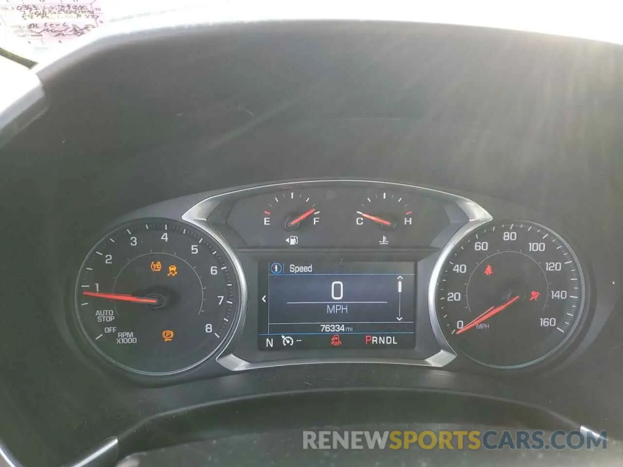 9 Фотография поврежденного автомобиля 2GNAXUEV0M6145166 CHEVROLET EQUINOX 2021
