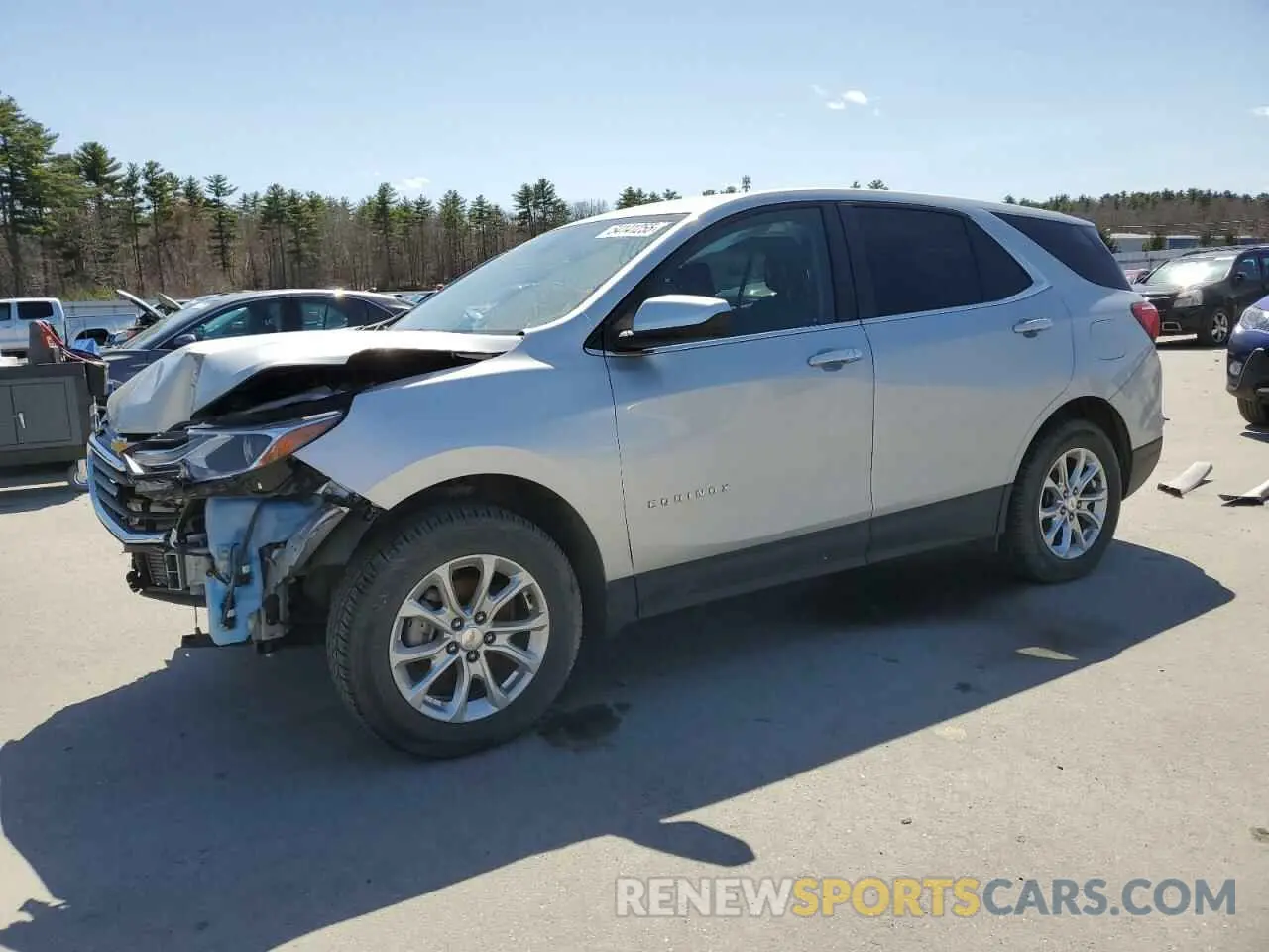 1 Photograph of a damaged car 2GNAXUEV0M6160167 CHEVROLET EQUINOX 2021
