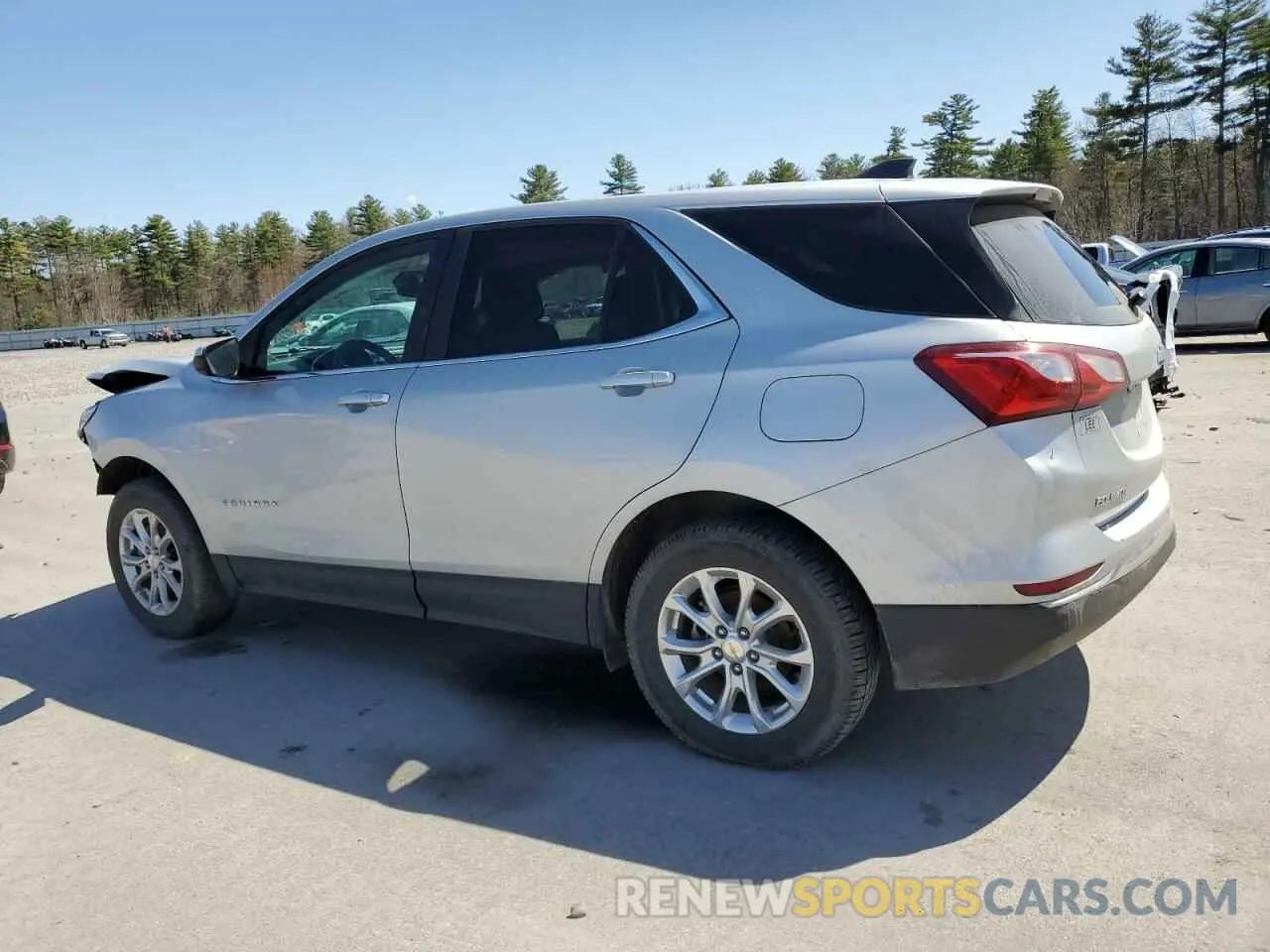 2 Photograph of a damaged car 2GNAXUEV0M6160167 CHEVROLET EQUINOX 2021