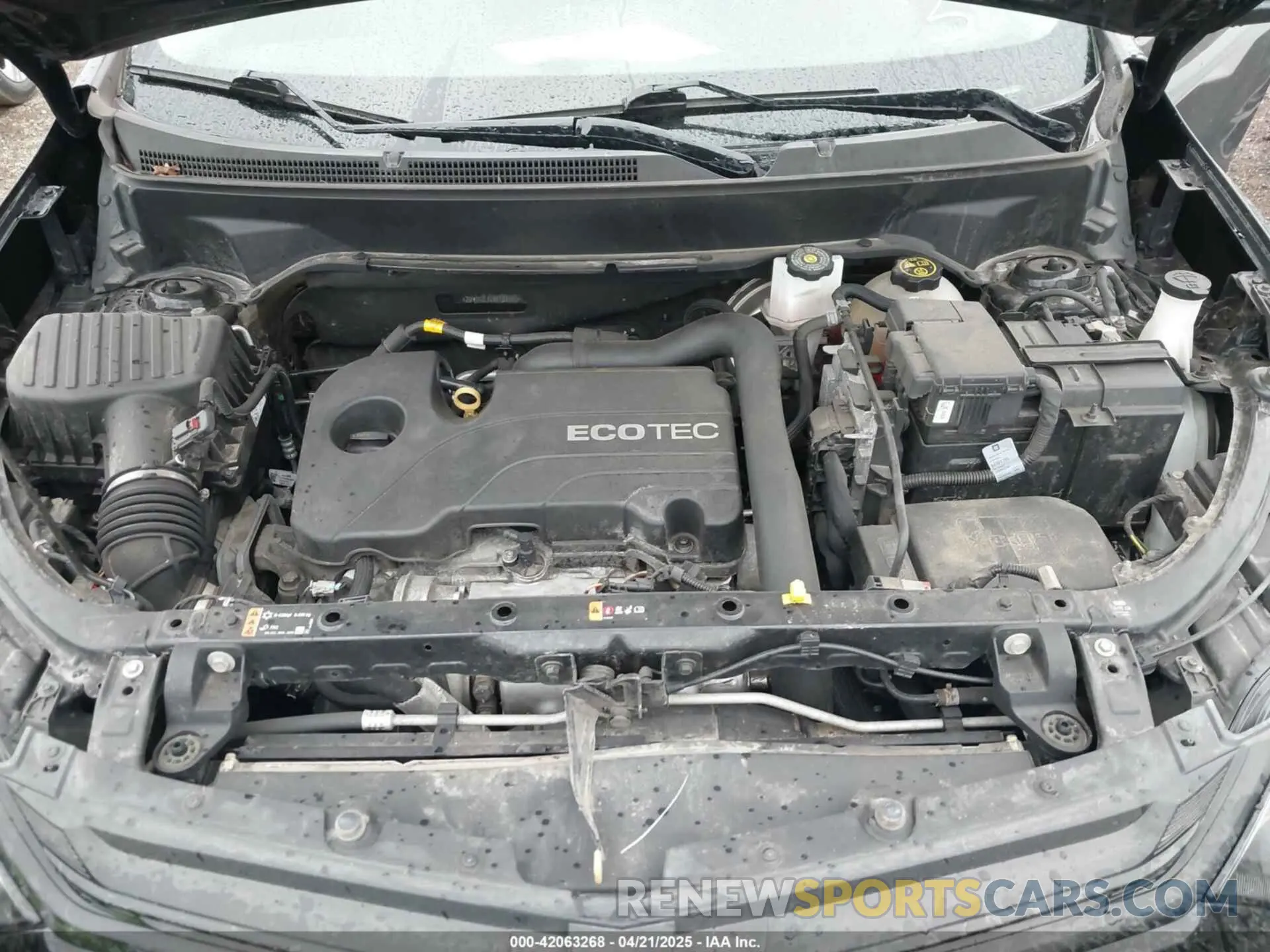 10 Photograph of a damaged car 2GNAXUEV1M6109163 CHEVROLET EQUINOX 2021