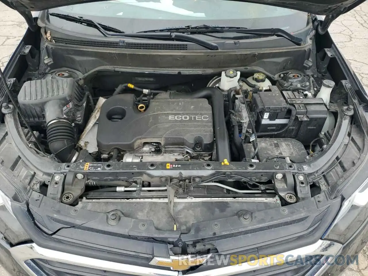 12 Photograph of a damaged car 2GNAXUEV2M6143032 CHEVROLET EQUINOX 2021