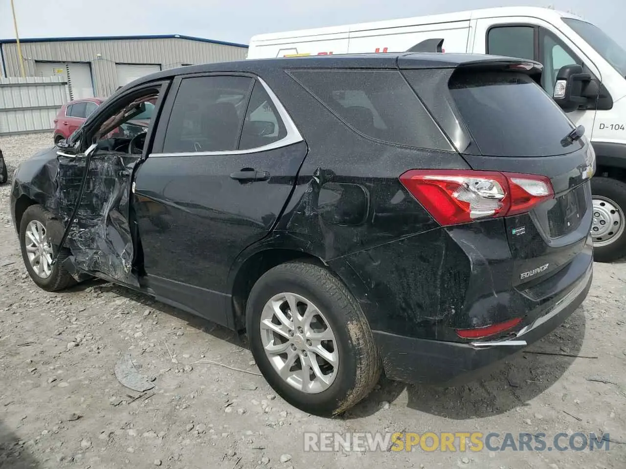 2 Photograph of a damaged car 2GNAXUEV2M6153270 CHEVROLET EQUINOX 2021