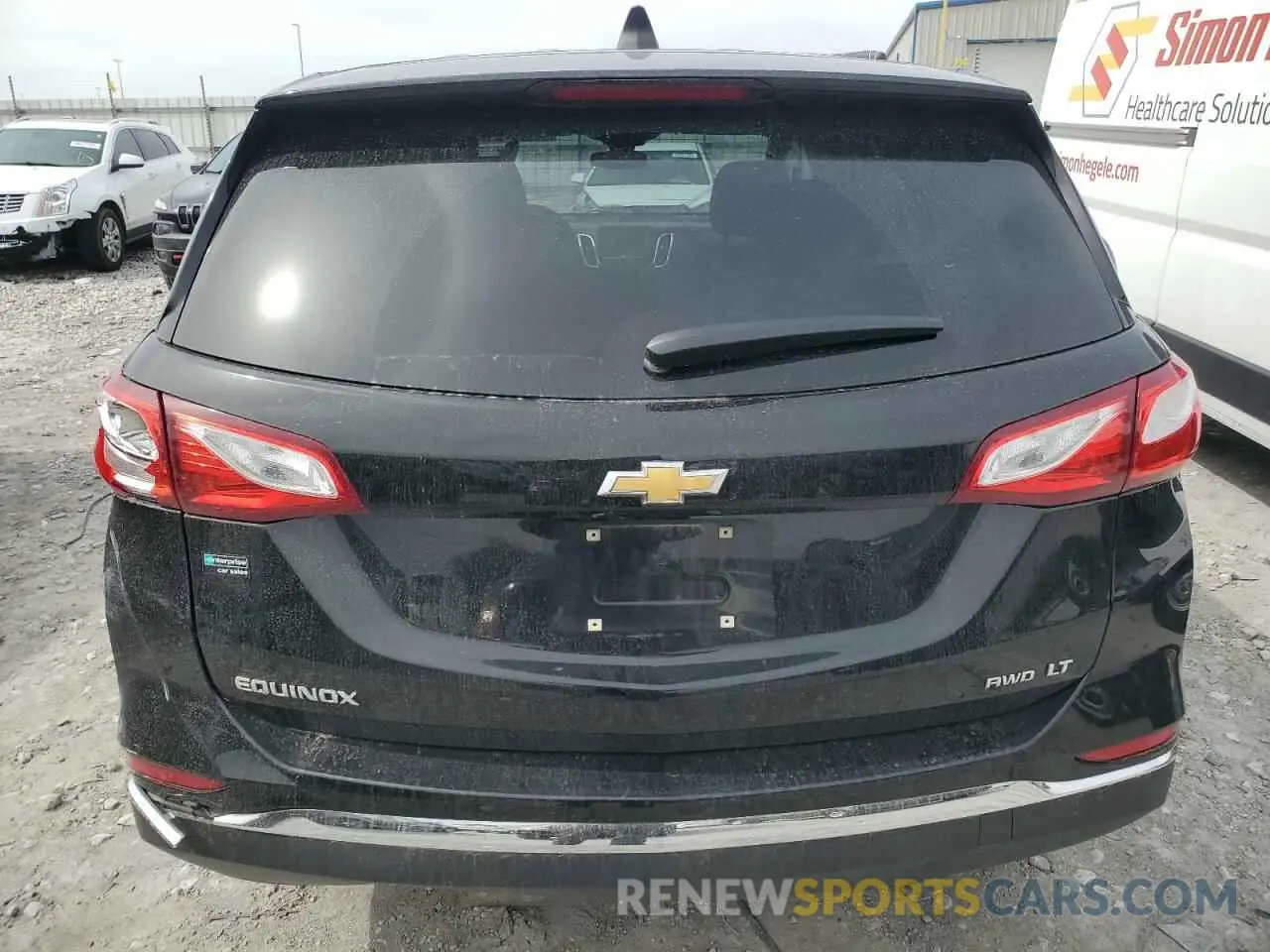 6 Photograph of a damaged car 2GNAXUEV2M6153270 CHEVROLET EQUINOX 2021