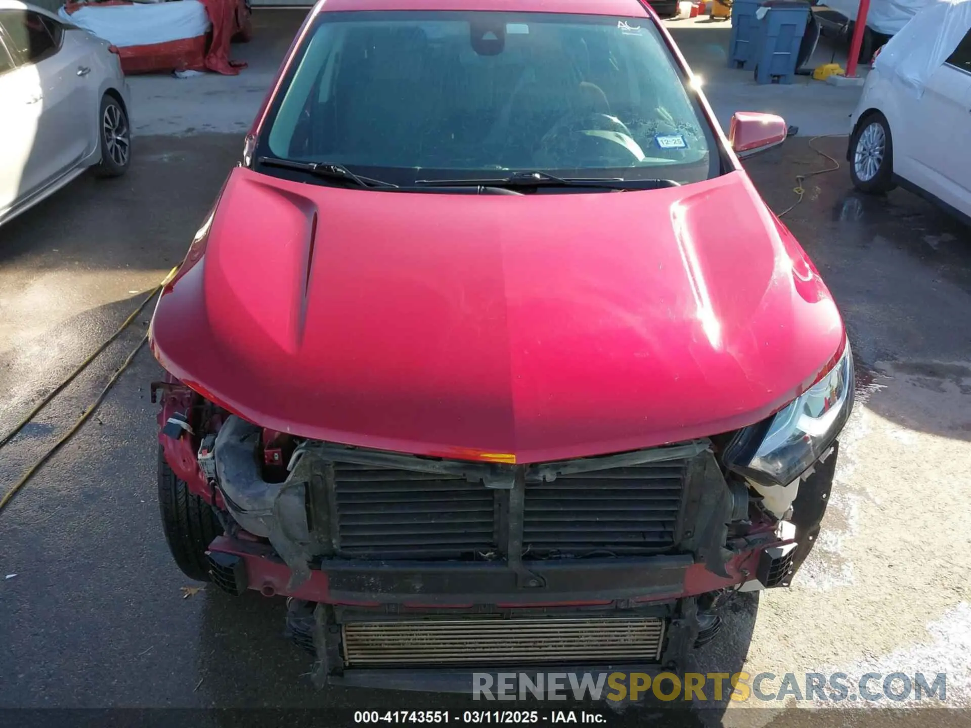 13 Photograph of a damaged car 2GNAXUEV2M6160753 CHEVROLET EQUINOX 2021