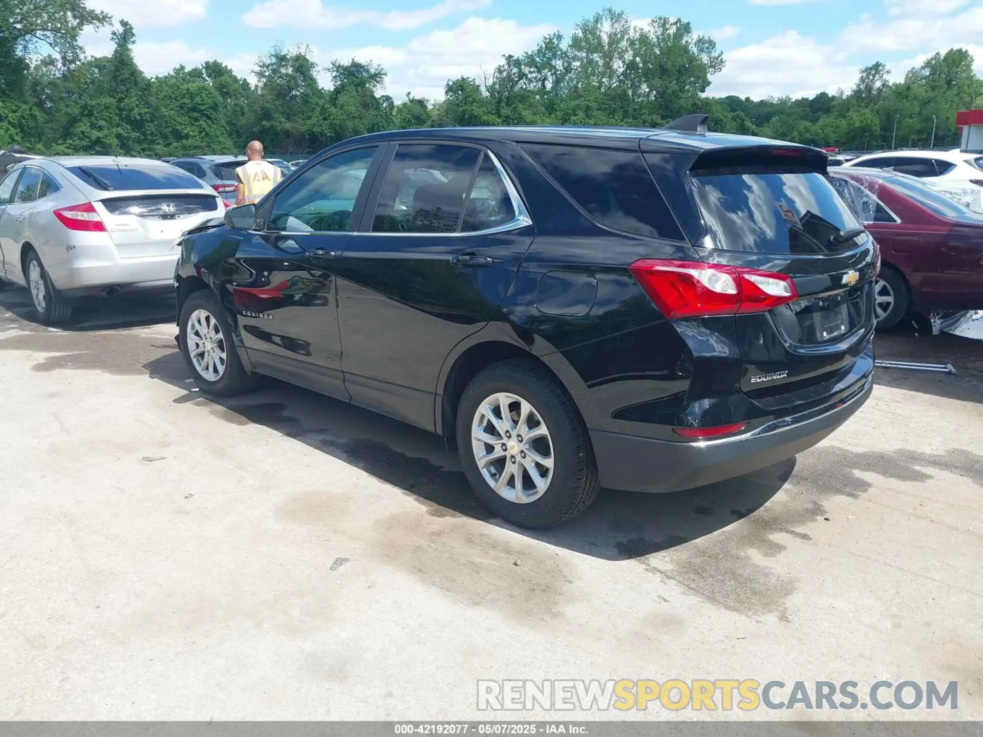 3 Photograph of a damaged car 2GNAXUEV3M6113263 CHEVROLET EQUINOX 2021