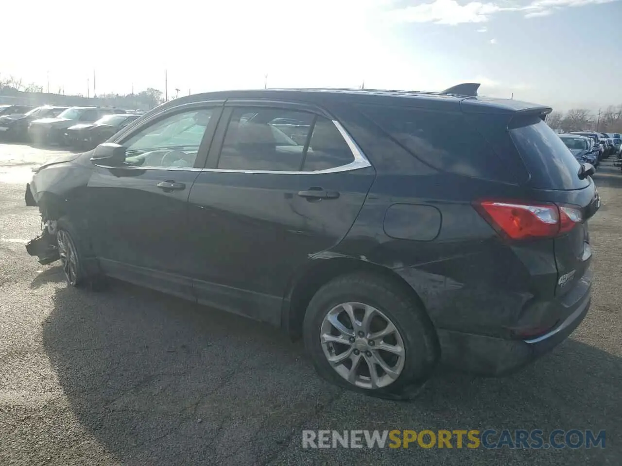 2 Фотография поврежденного автомобиля 2GNAXUEV4M6104698 CHEVROLET EQUINOX 2021