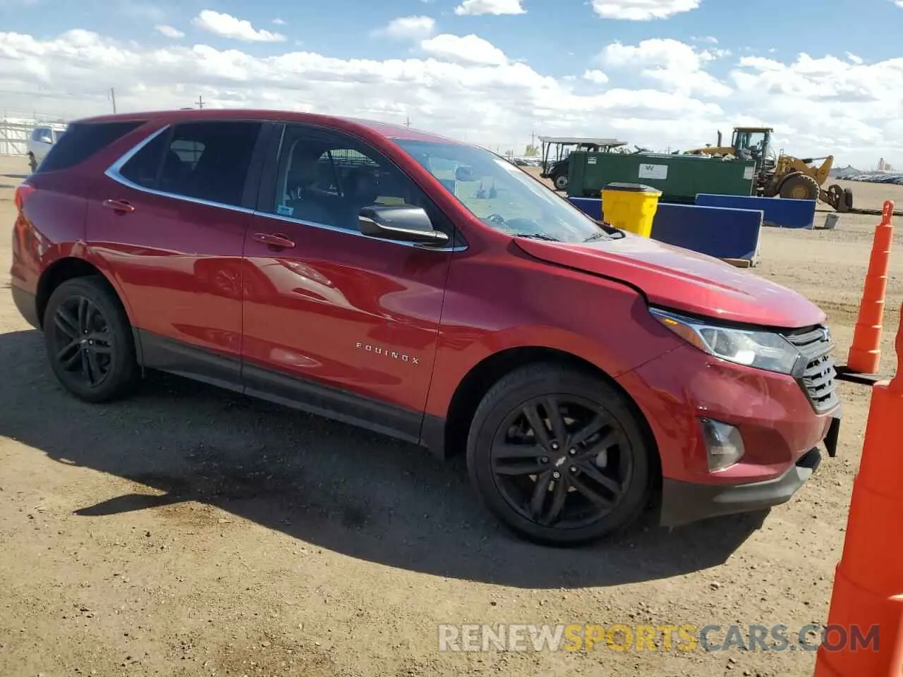4 Фотография поврежденного автомобиля 2GNAXUEV4M6148040 CHEVROLET EQUINOX 2021