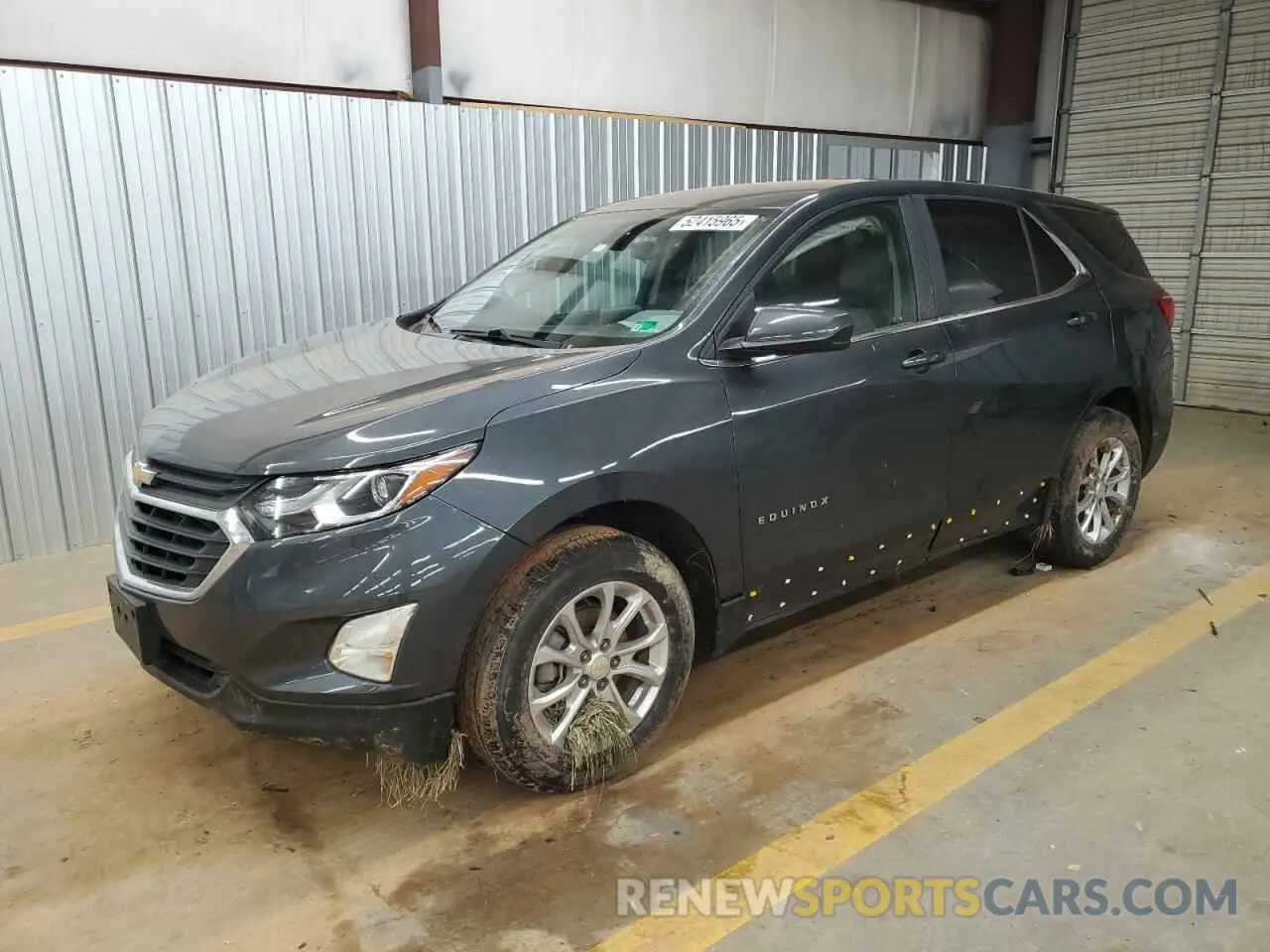 1 Photograph of a damaged car 2GNAXUEV4M6157112 CHEVROLET EQUINOX 2021