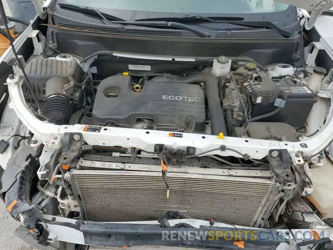 12 Photograph of a damaged car 2GNAXUEV5M6124913 CHEVROLET EQUINOX 2021