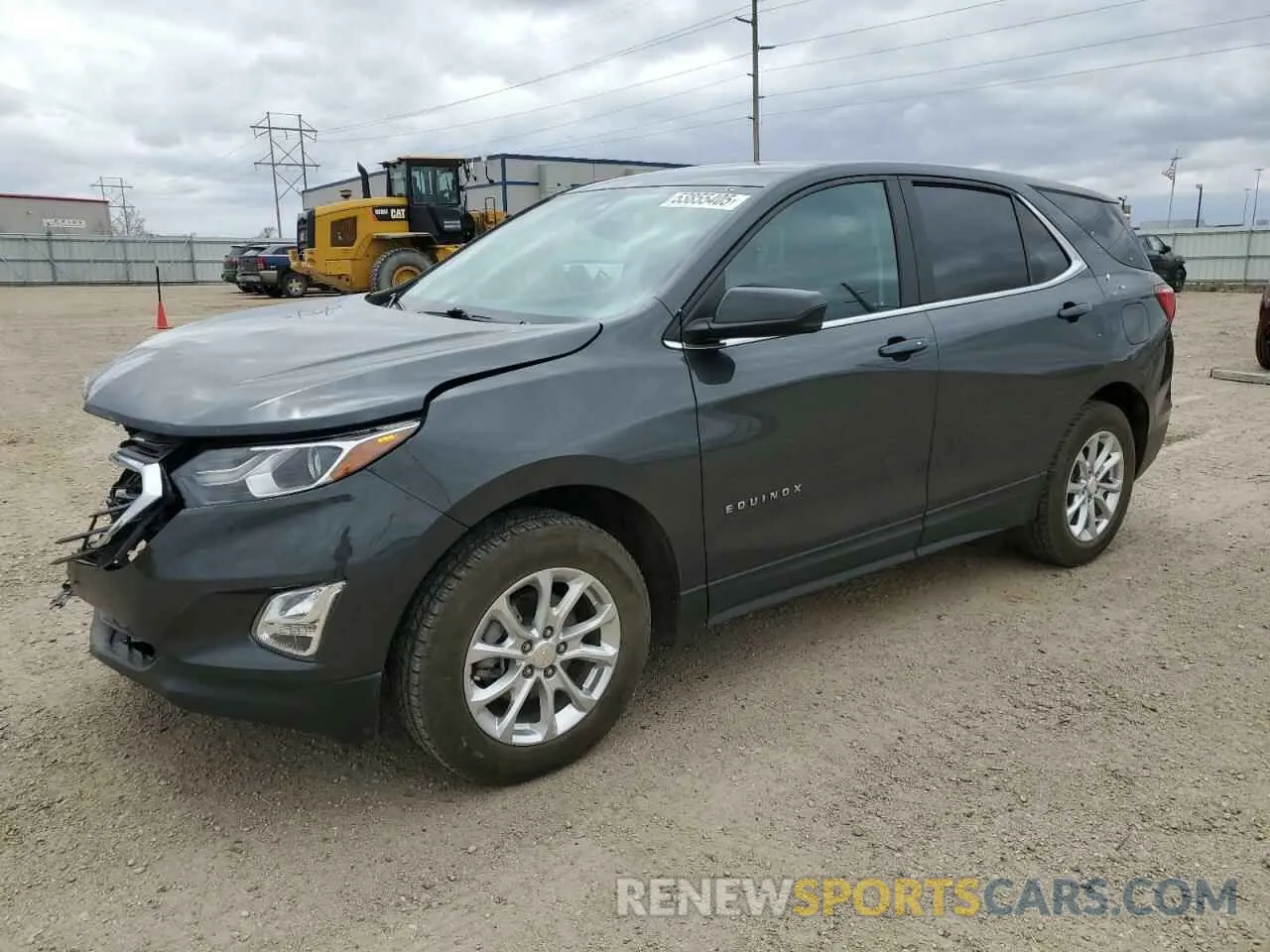 1 Фотография поврежденного автомобиля 2GNAXUEV6M6107554 CHEVROLET EQUINOX 2021