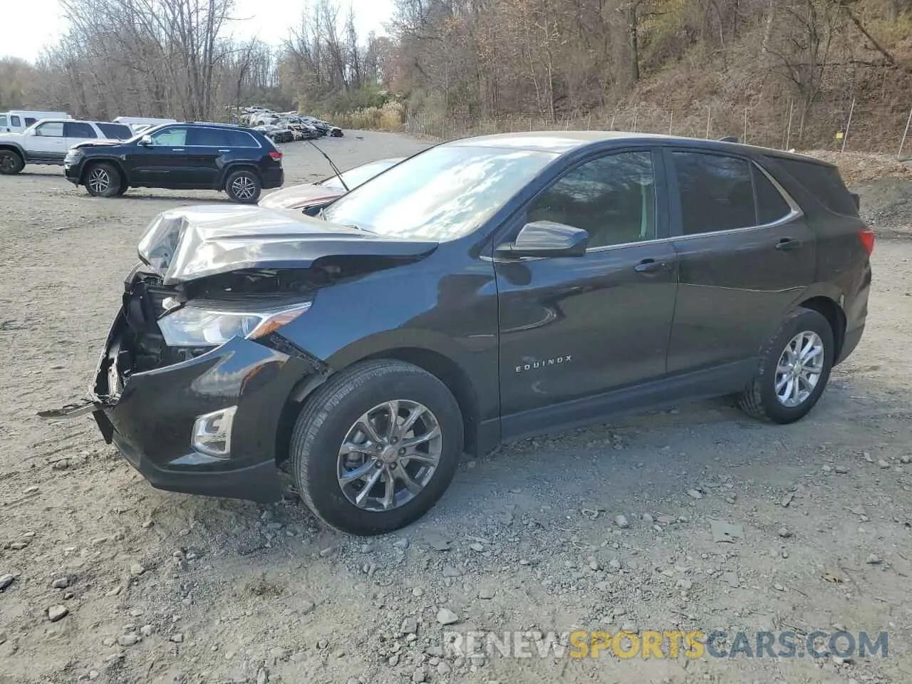 1 Photograph of a damaged car 2GNAXUEV8M6104994 CHEVROLET EQUINOX 2021