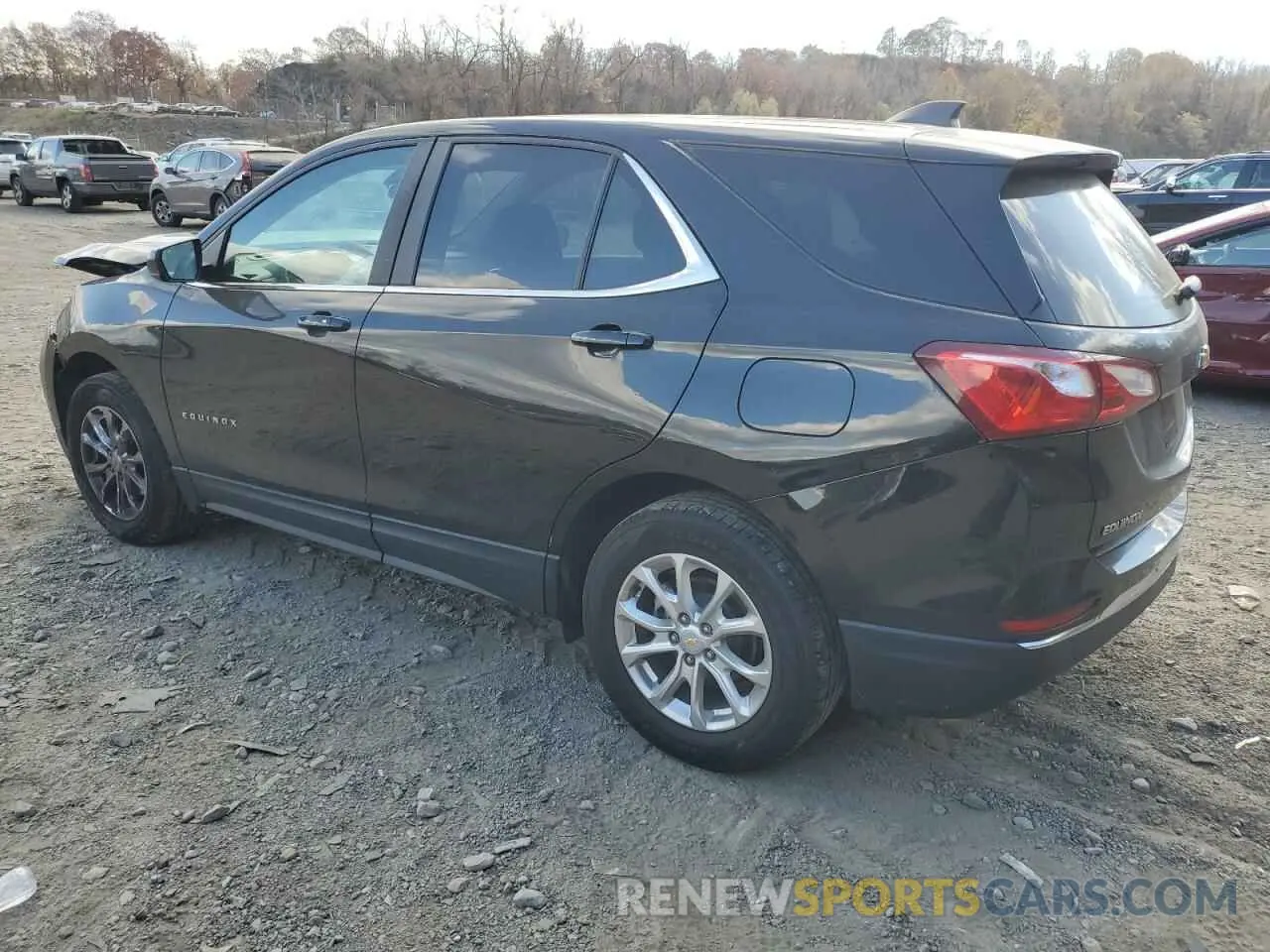2 Photograph of a damaged car 2GNAXUEV8M6104994 CHEVROLET EQUINOX 2021