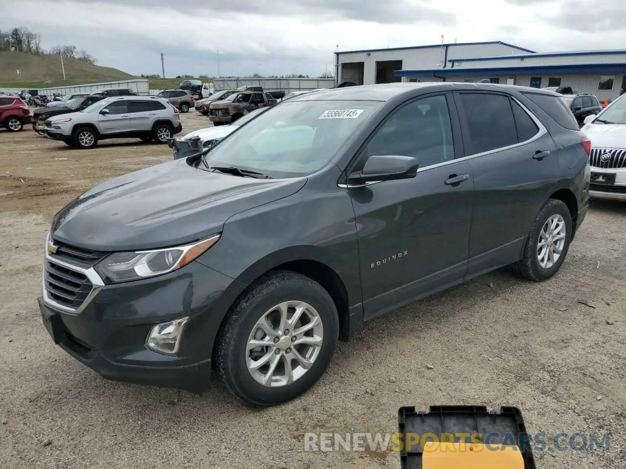 1 Фотография поврежденного автомобиля 2GNAXUEV8M6143410 CHEVROLET EQUINOX 2021