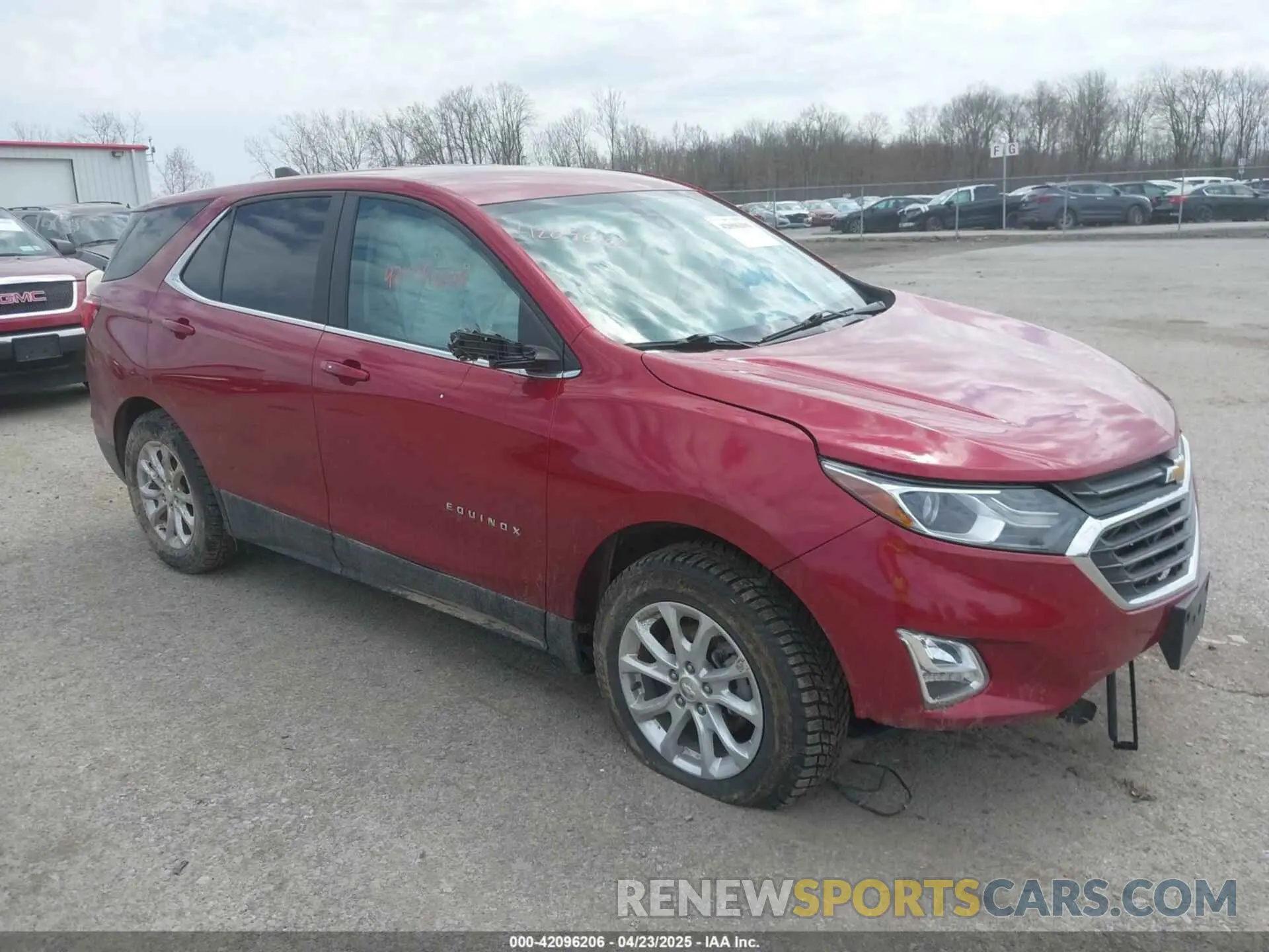 1 Фотография поврежденного автомобиля 2GNAXUEV8M6150504 CHEVROLET EQUINOX 2021