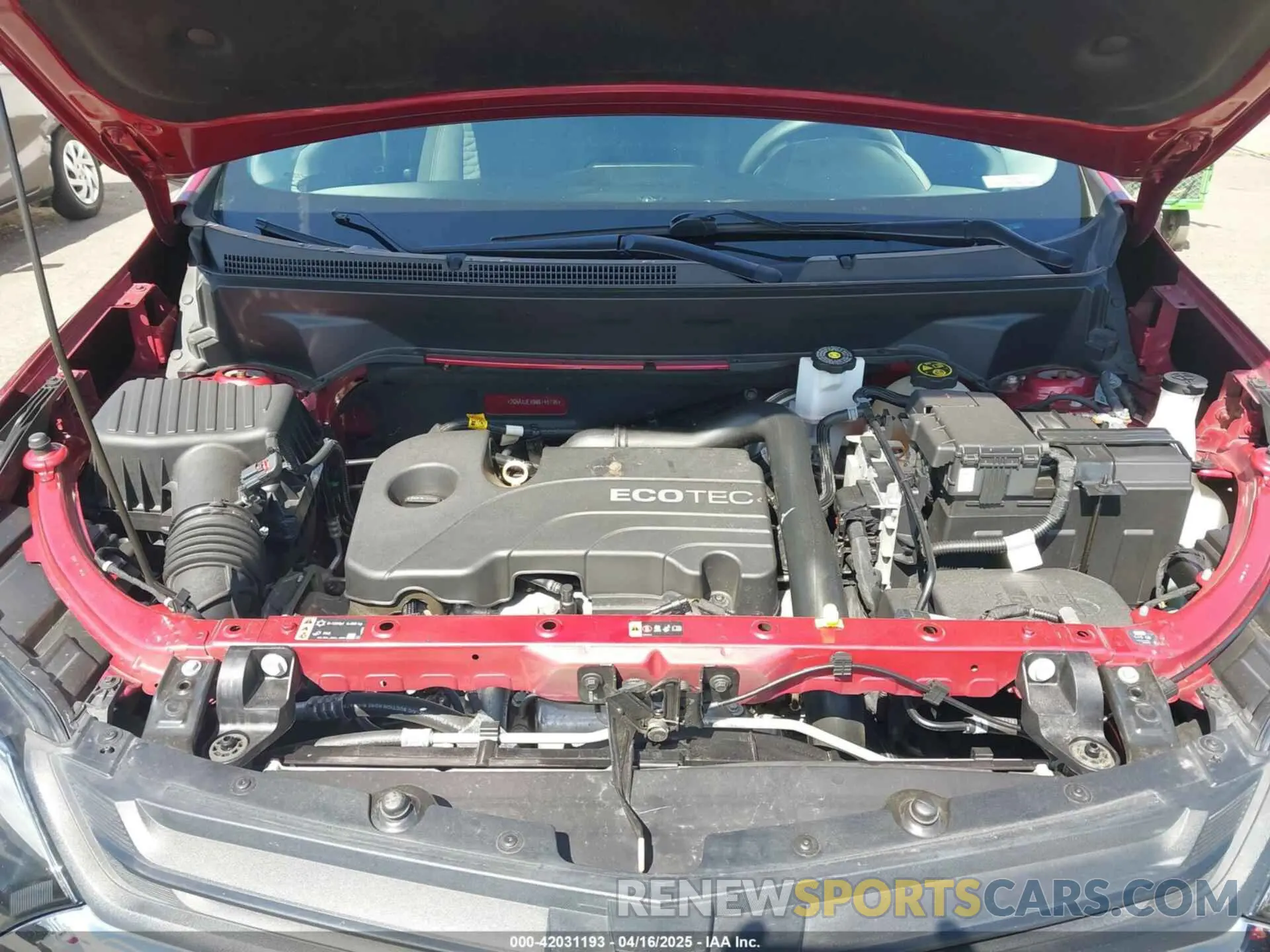 10 Photograph of a damaged car 2GNAXUEV9M6145196 CHEVROLET EQUINOX 2021