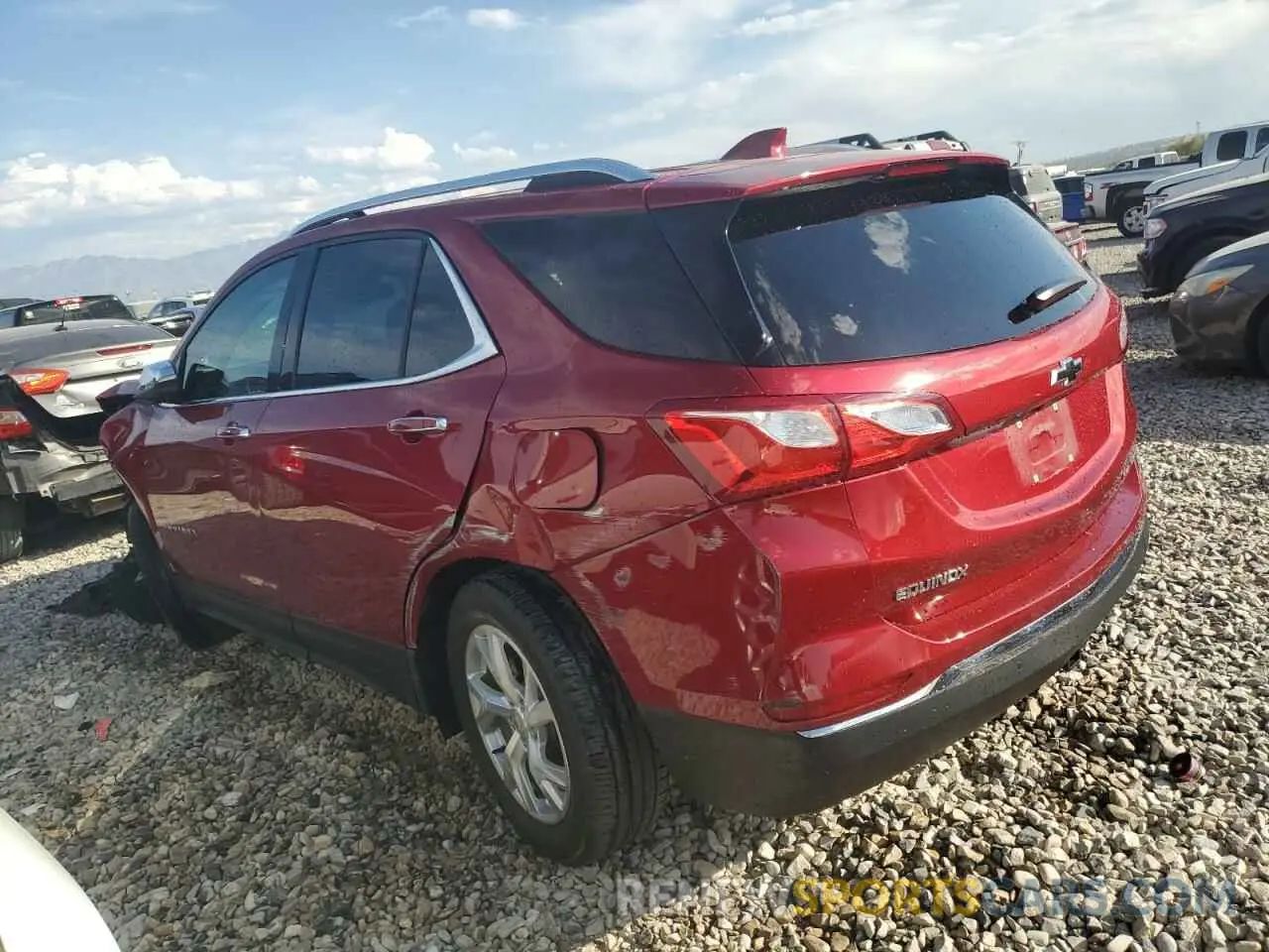 2 Фотография поврежденного автомобиля 2GNAXXEV1M6107253 CHEVROLET EQUINOX 2021