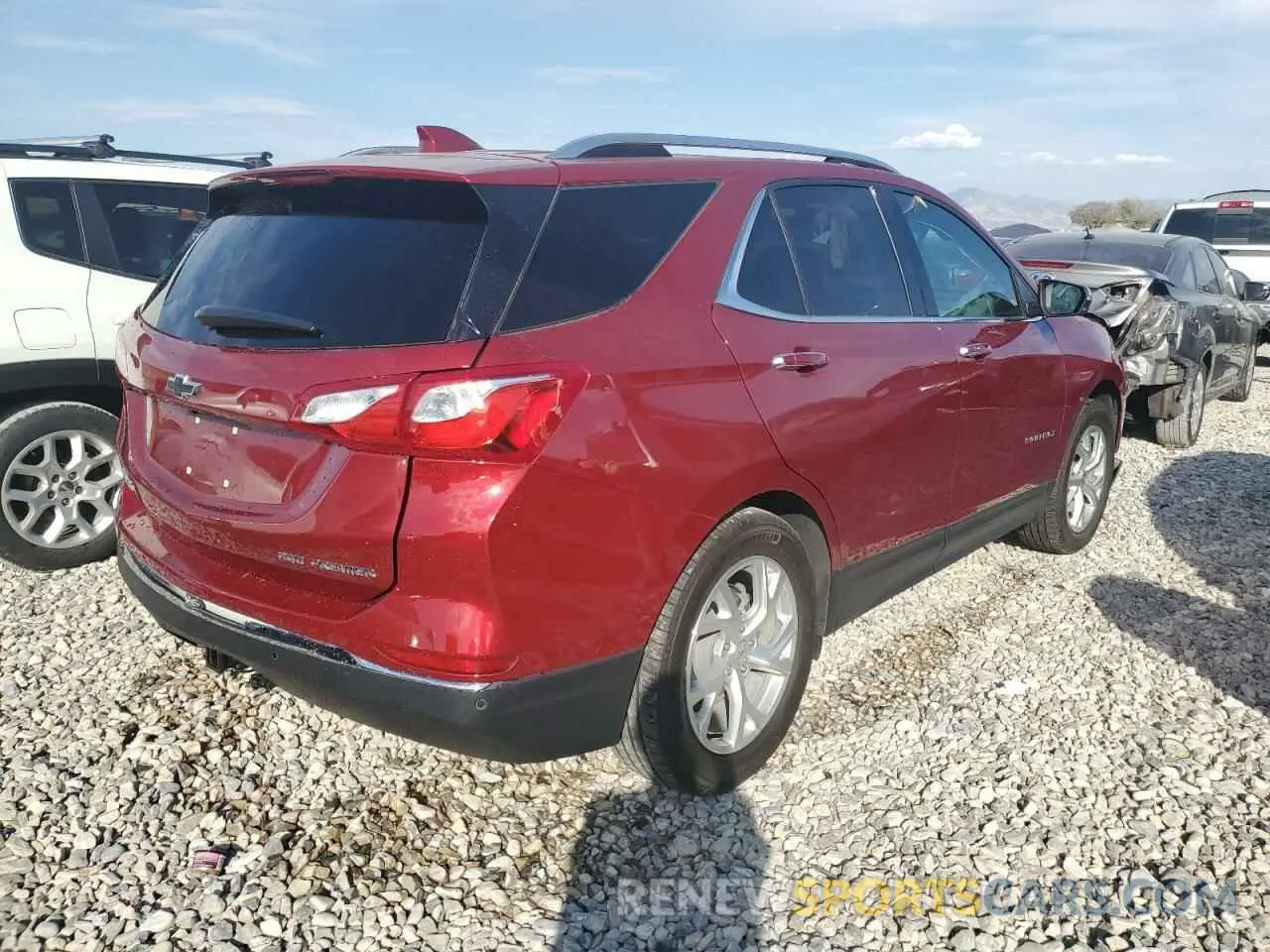 3 Фотография поврежденного автомобиля 2GNAXXEV1M6107253 CHEVROLET EQUINOX 2021