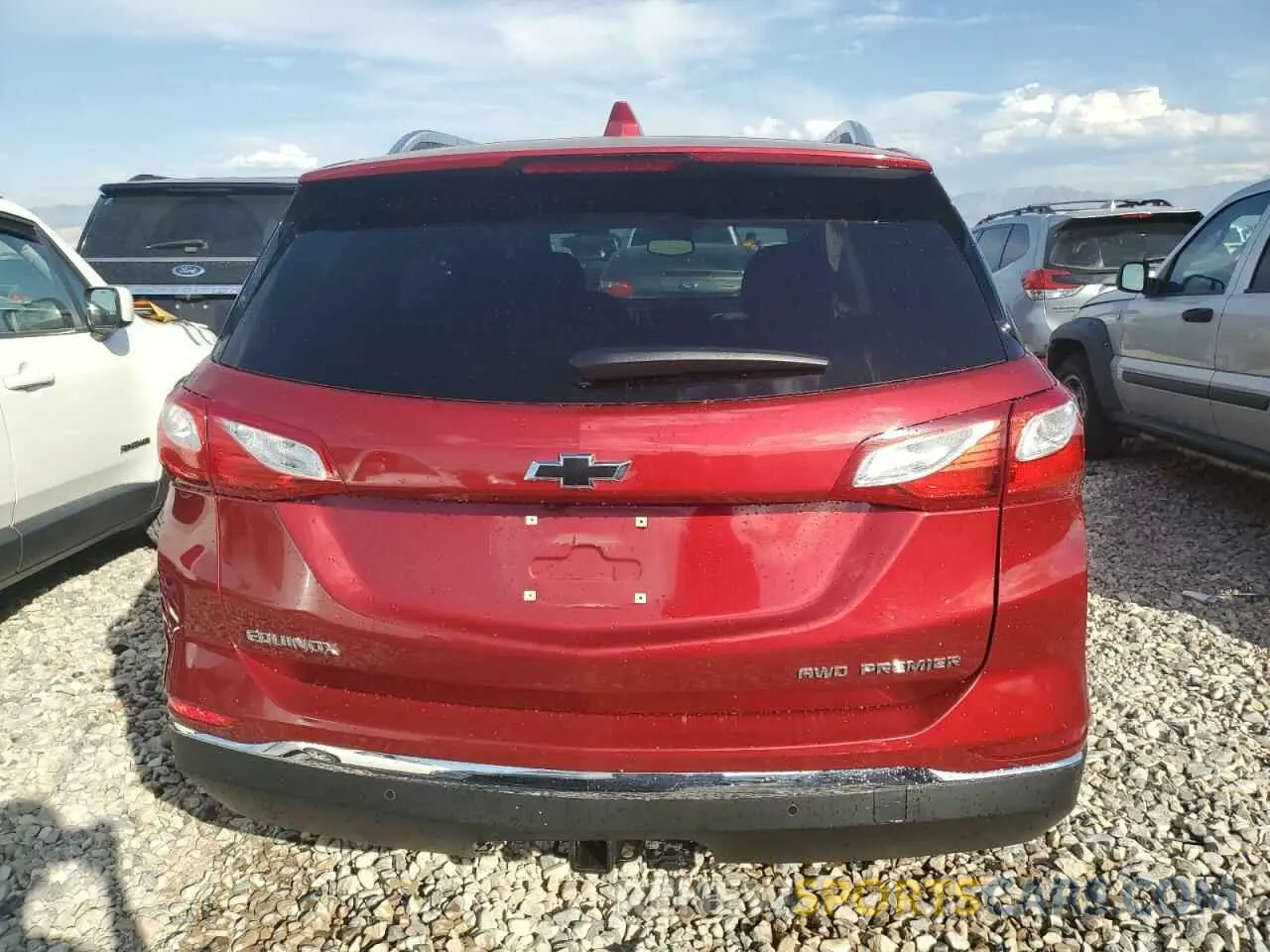 6 Фотография поврежденного автомобиля 2GNAXXEV1M6107253 CHEVROLET EQUINOX 2021