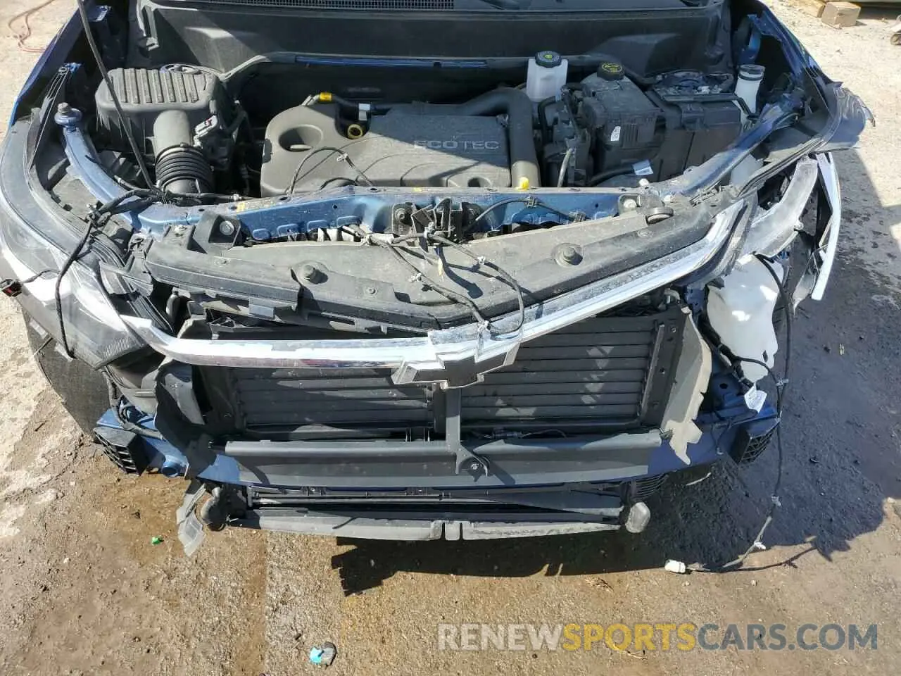 12 Photograph of a damaged car 2GNAXXEV9M6115343 CHEVROLET EQUINOX 2021