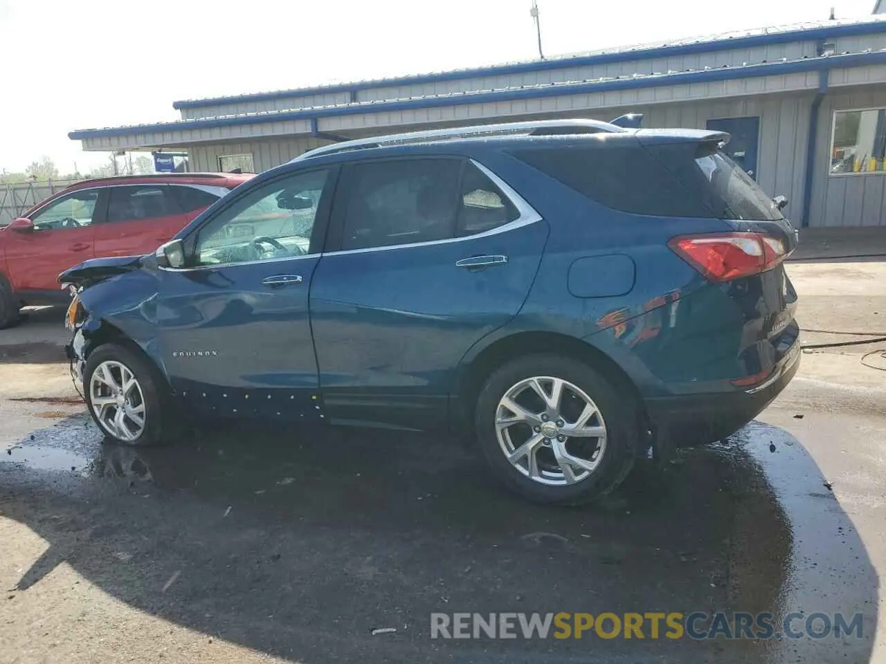 2 Photograph of a damaged car 2GNAXXEV9M6115343 CHEVROLET EQUINOX 2021