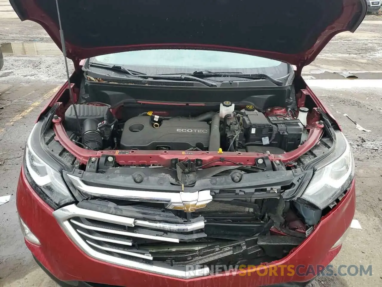 14 Photograph of a damaged car 2GNAXXEVXM6154393 CHEVROLET EQUINOX 2021