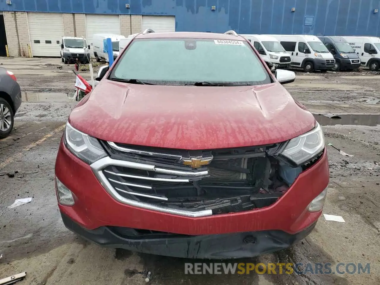 5 Photograph of a damaged car 2GNAXXEVXM6154393 CHEVROLET EQUINOX 2021