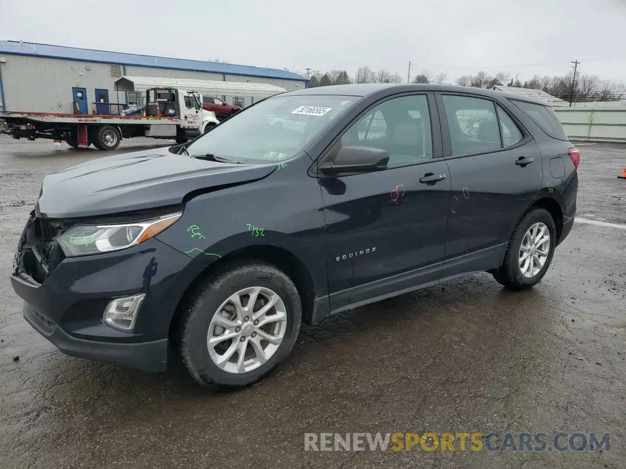 1 Photograph of a damaged car 3GNAX5EV0MS141383 CHEVROLET EQUINOX 2021