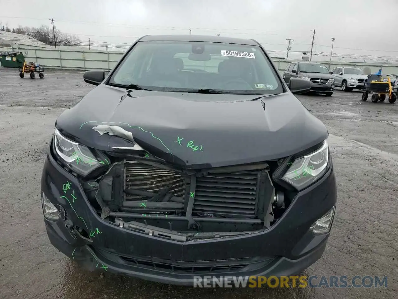 5 Photograph of a damaged car 3GNAX5EV0MS141383 CHEVROLET EQUINOX 2021