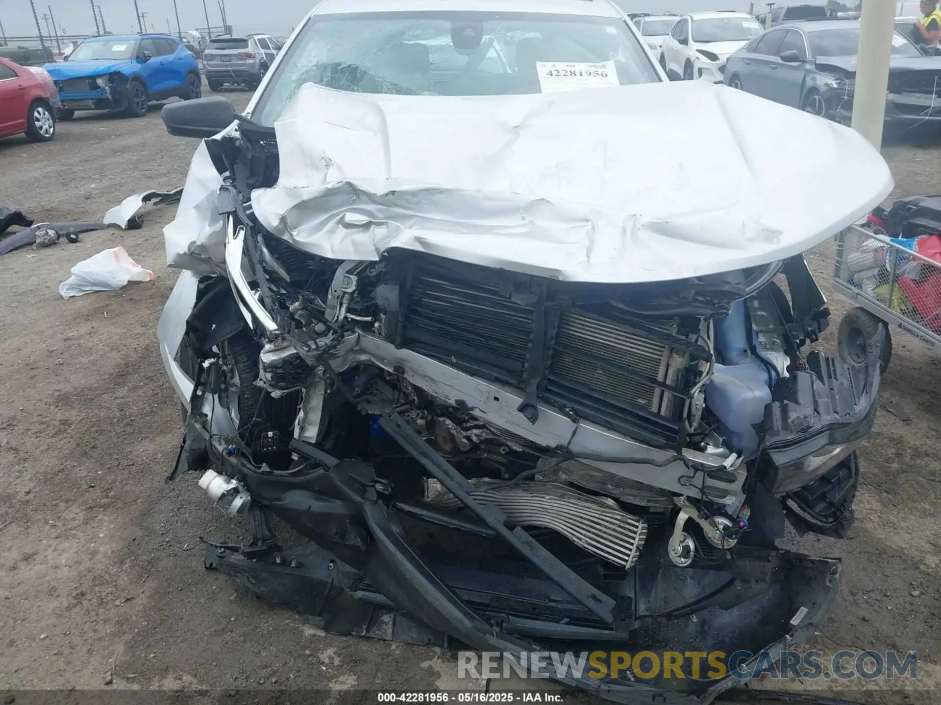 6 Photograph of a damaged car 3GNAXFEVXMS104993 CHEVROLET EQUINOX 2021