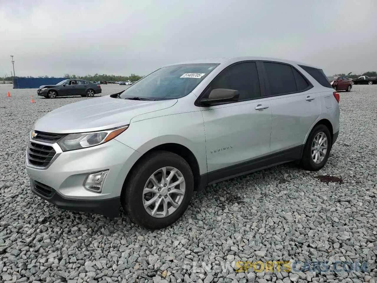 1 Photograph of a damaged car 3GNAXHEV0MS120485 CHEVROLET EQUINOX 2021