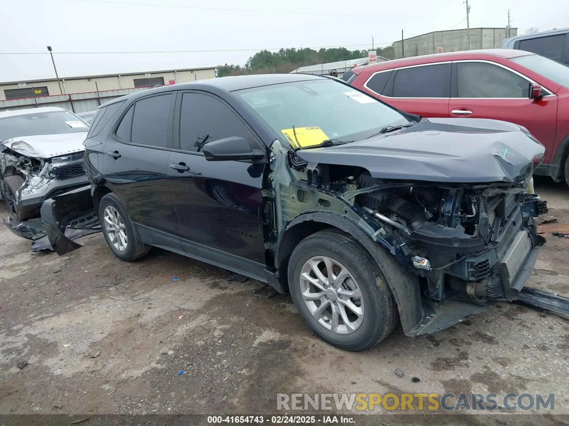 1 Фотография поврежденного автомобиля 3GNAXHEV0MS121183 CHEVROLET EQUINOX 2021
