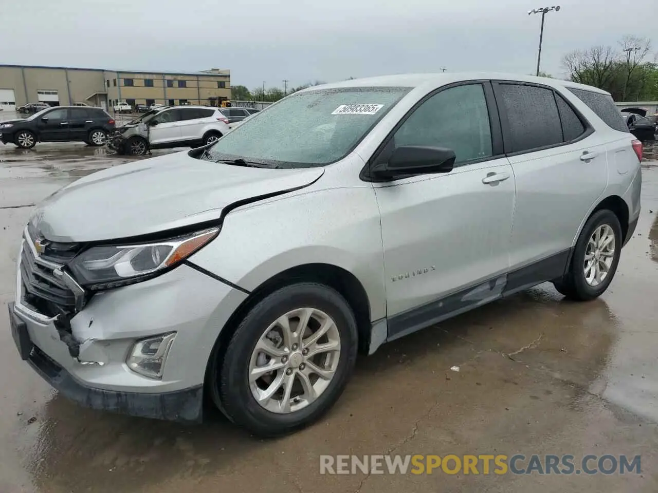 1 Photograph of a damaged car 3GNAXHEV0MS174272 CHEVROLET EQUINOX 2021