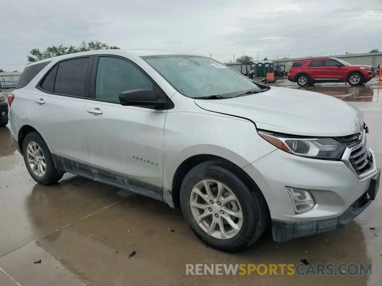 4 Photograph of a damaged car 3GNAXHEV0MS174272 CHEVROLET EQUINOX 2021