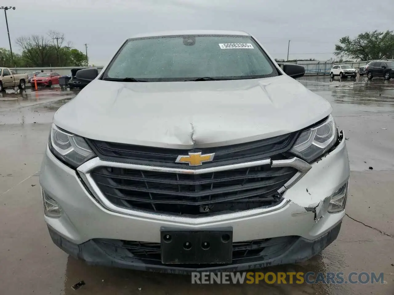 5 Photograph of a damaged car 3GNAXHEV0MS174272 CHEVROLET EQUINOX 2021